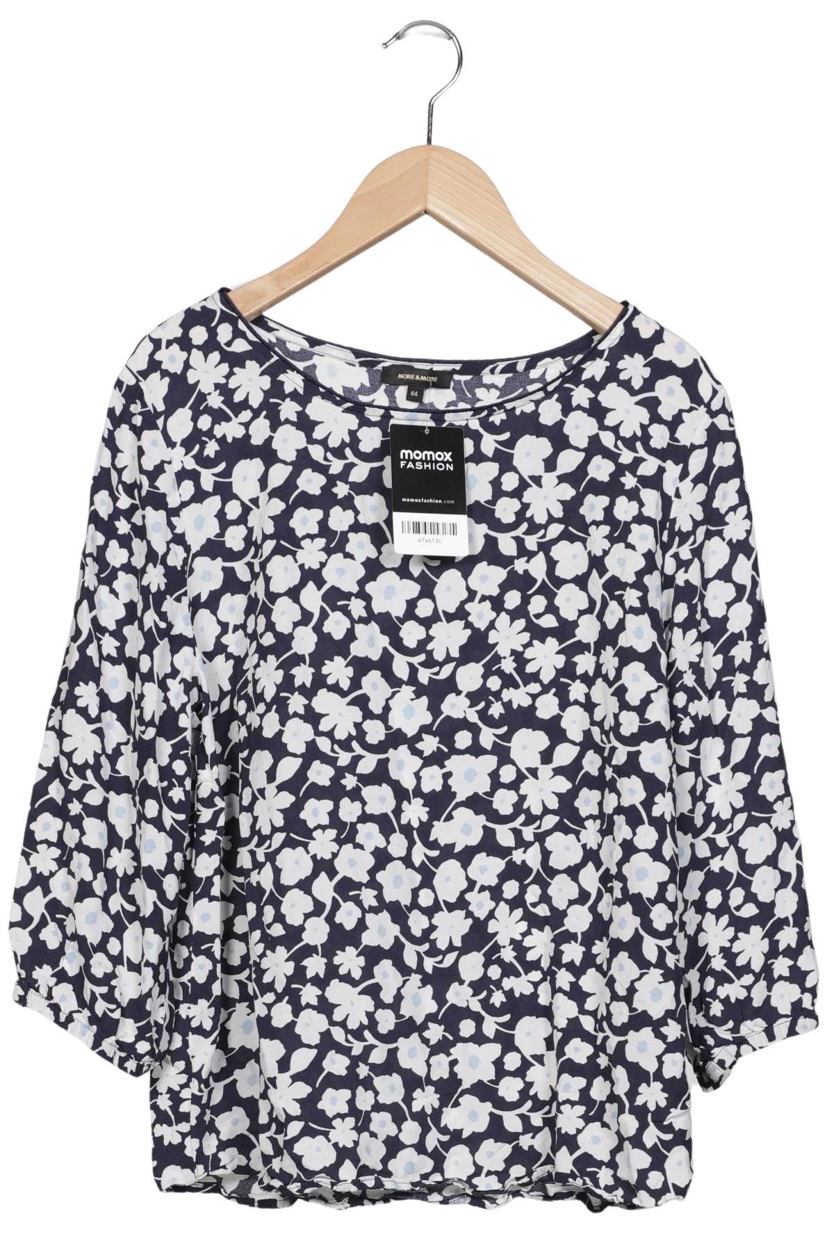 

More & More Damen Bluse, marineblau, Gr. 44