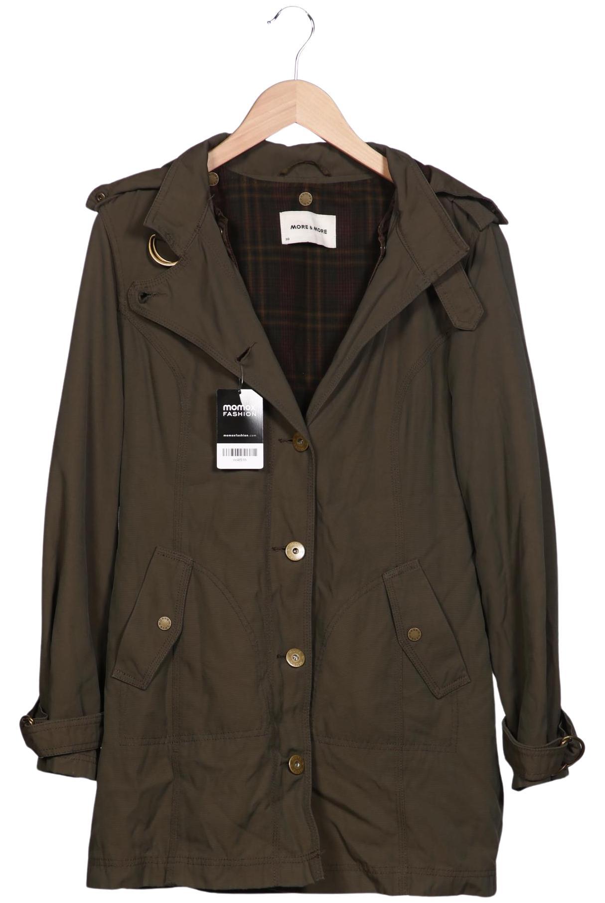

More & More Damen Mantel, grün, Gr. 38