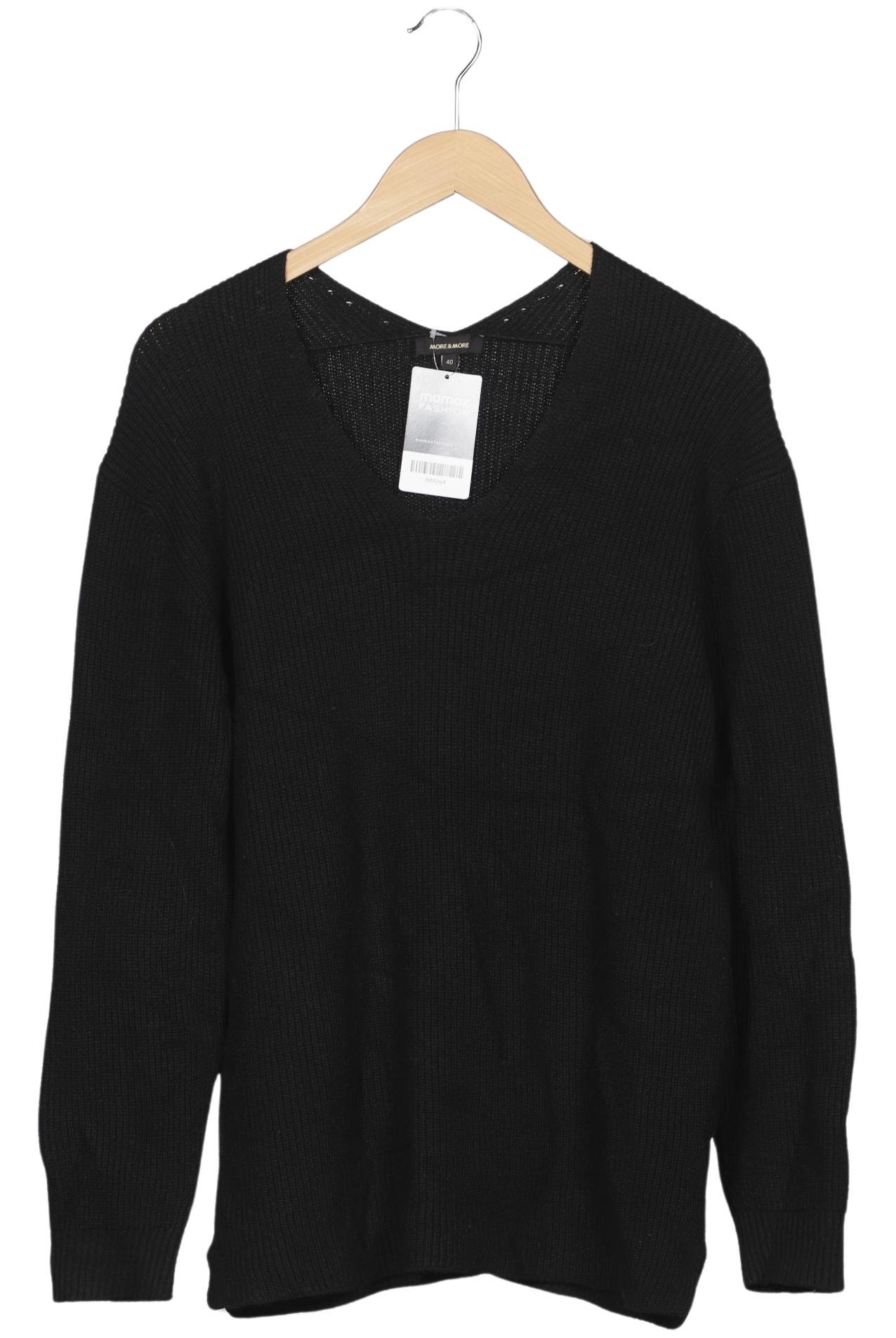 

More & More Damen Pullover, schwarz, Gr. 40