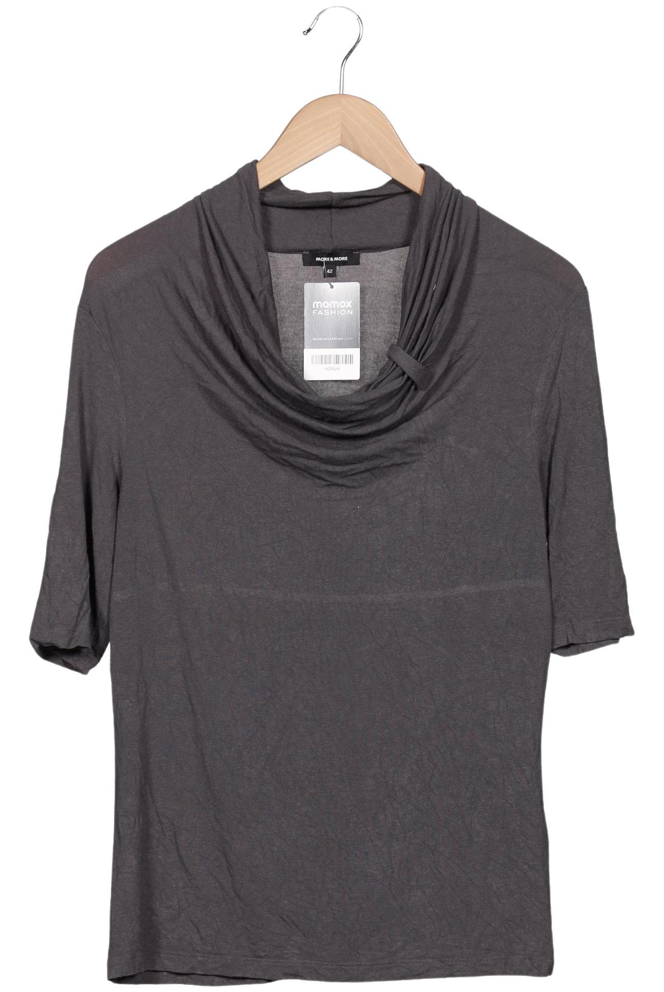 

More & More Damen T-Shirt, grau, Gr. 42