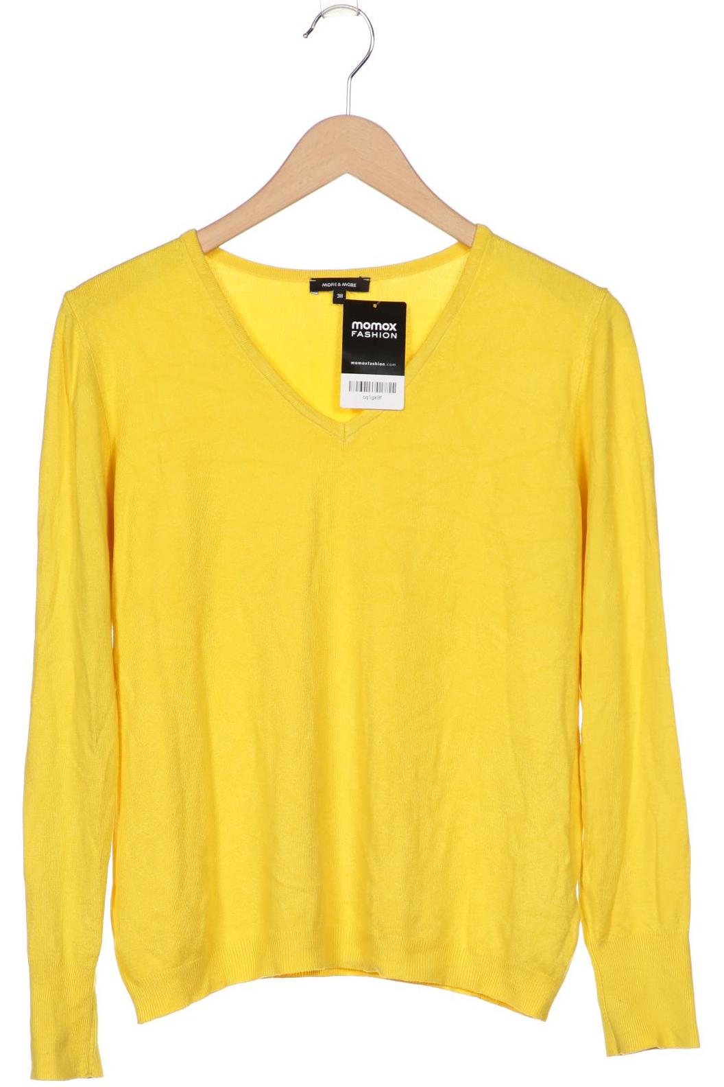 

More & More Damen Pullover, gelb