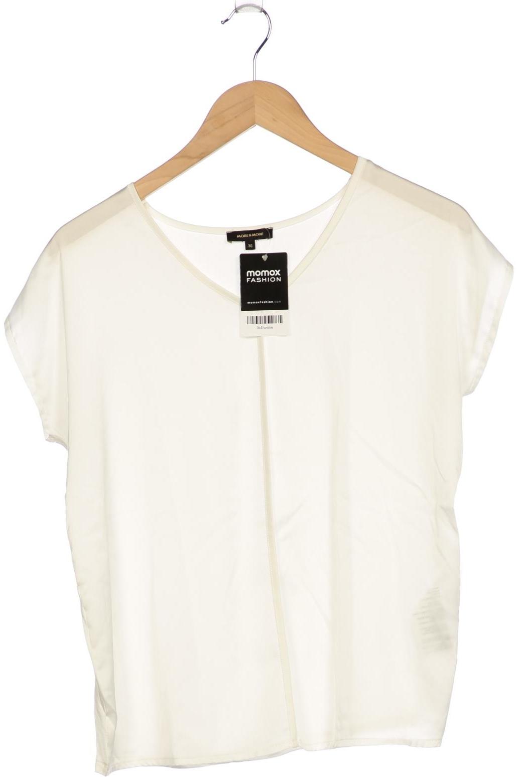 

More & More Damen T-Shirt, cremeweiß, Gr. 36