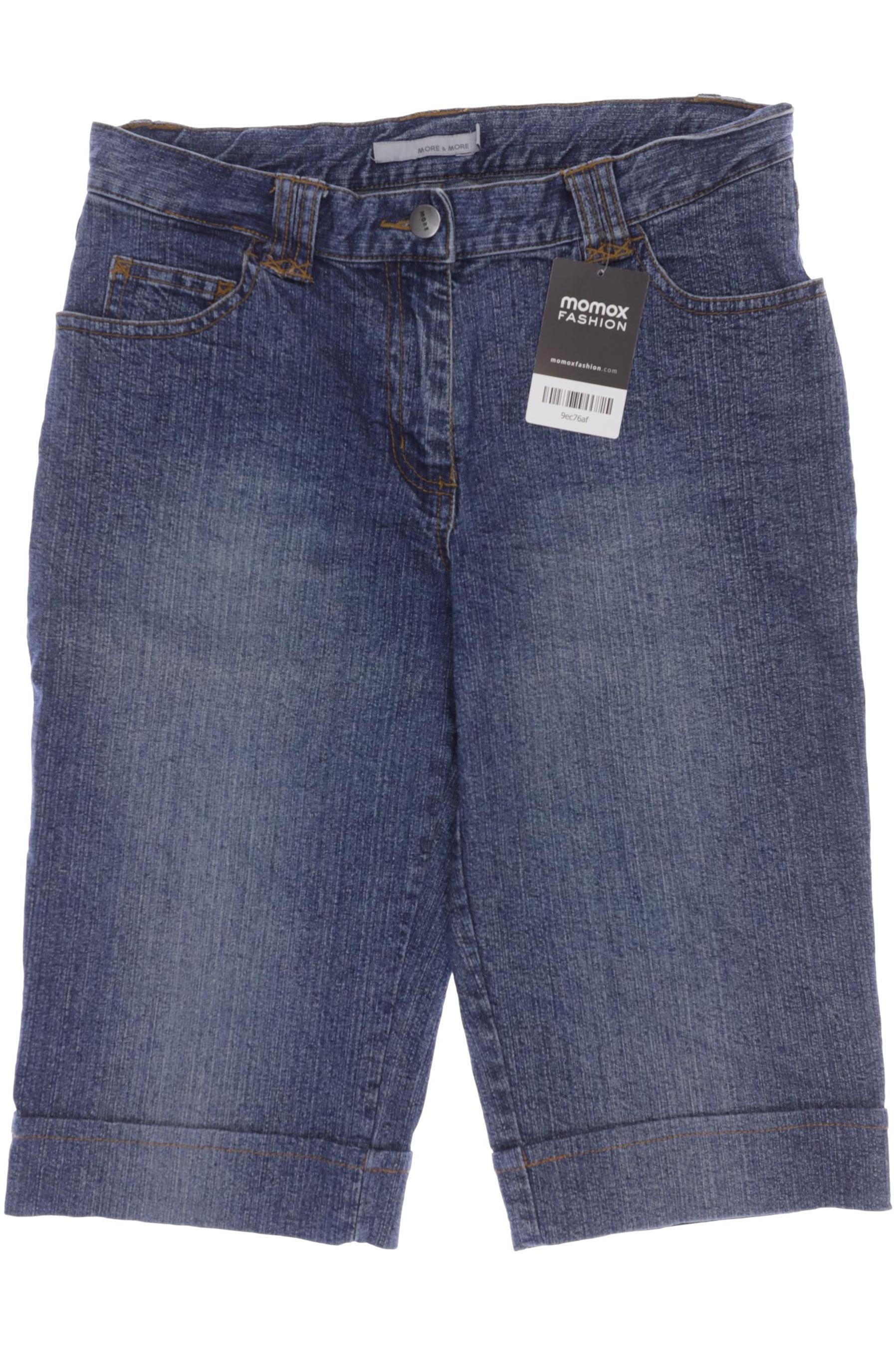 

More & More Damen Shorts, blau, Gr. 38