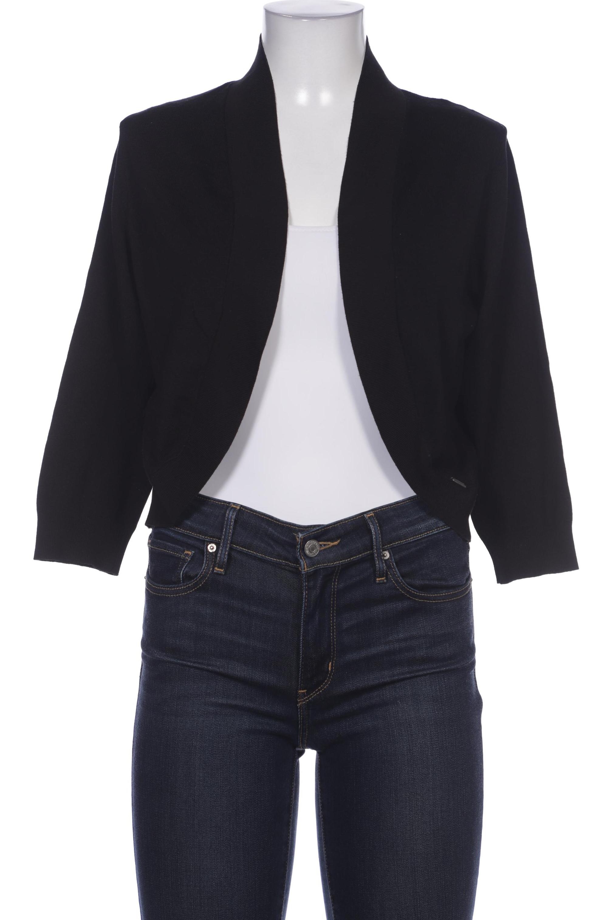 

More & More Damen Strickjacke, schwarz, Gr. 38