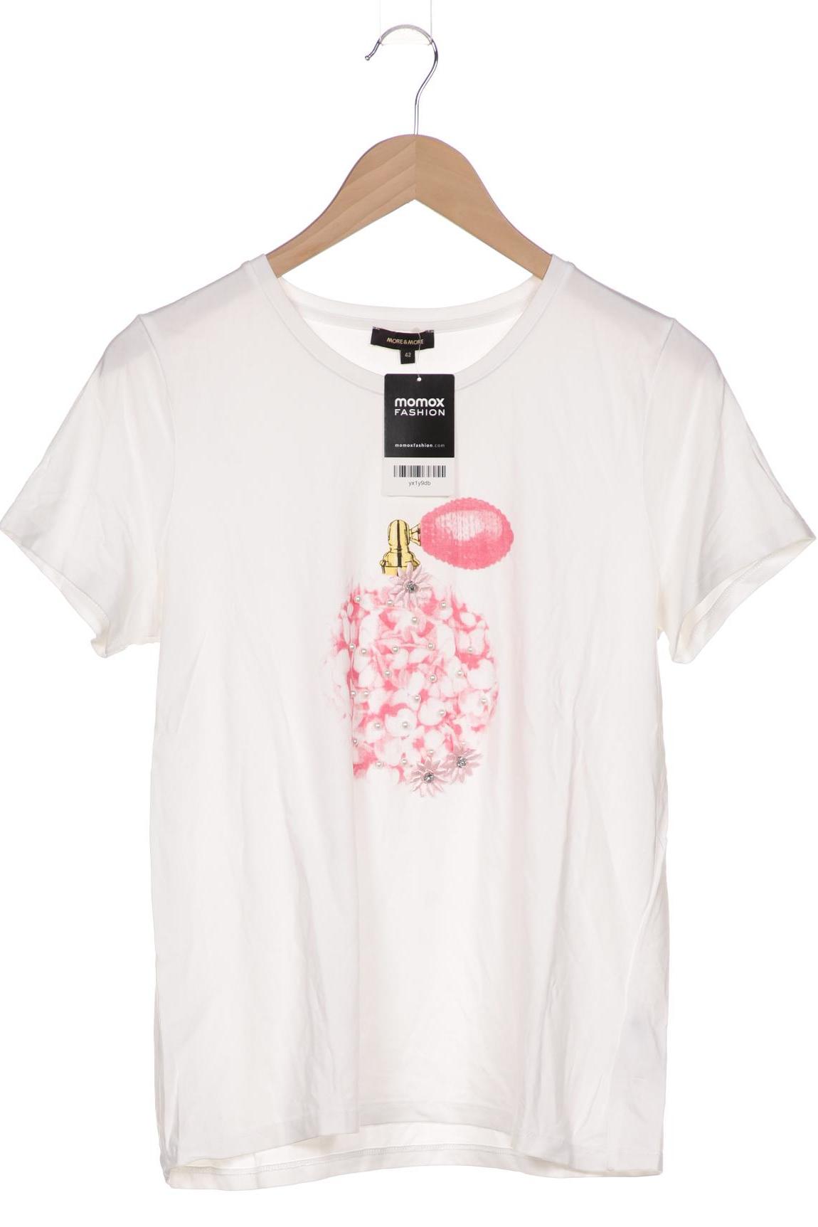 

More & More Damen T-Shirt, weiß, Gr. 42