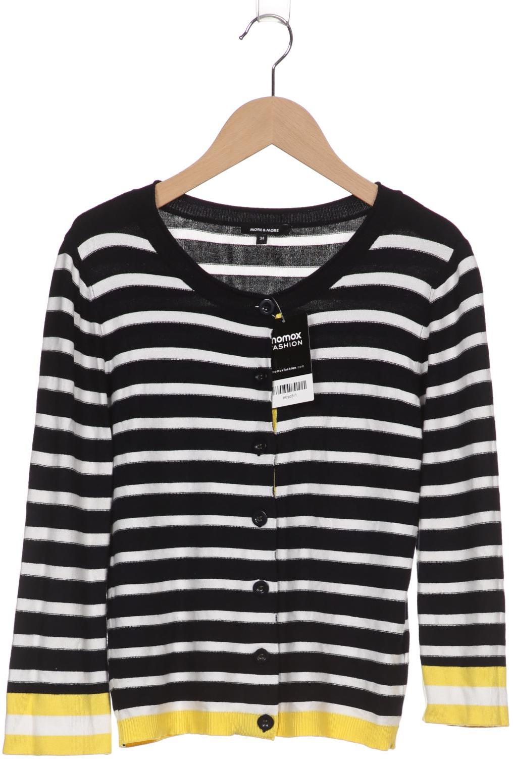 

More & More Damen Strickjacke, schwarz, Gr. 34
