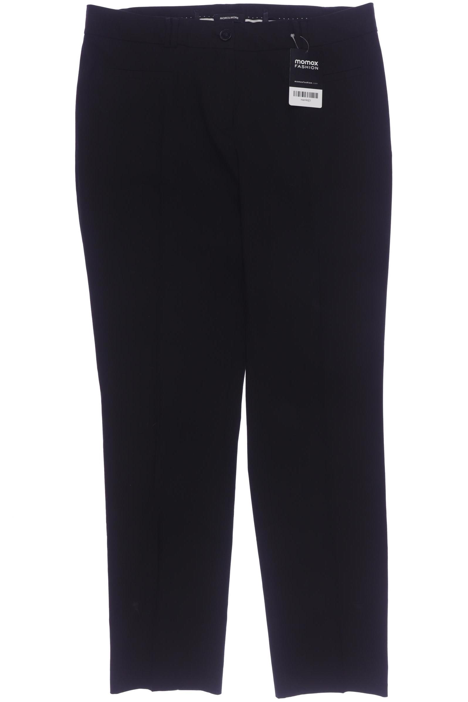 

More & More Damen Stoffhose, schwarz, Gr. 40