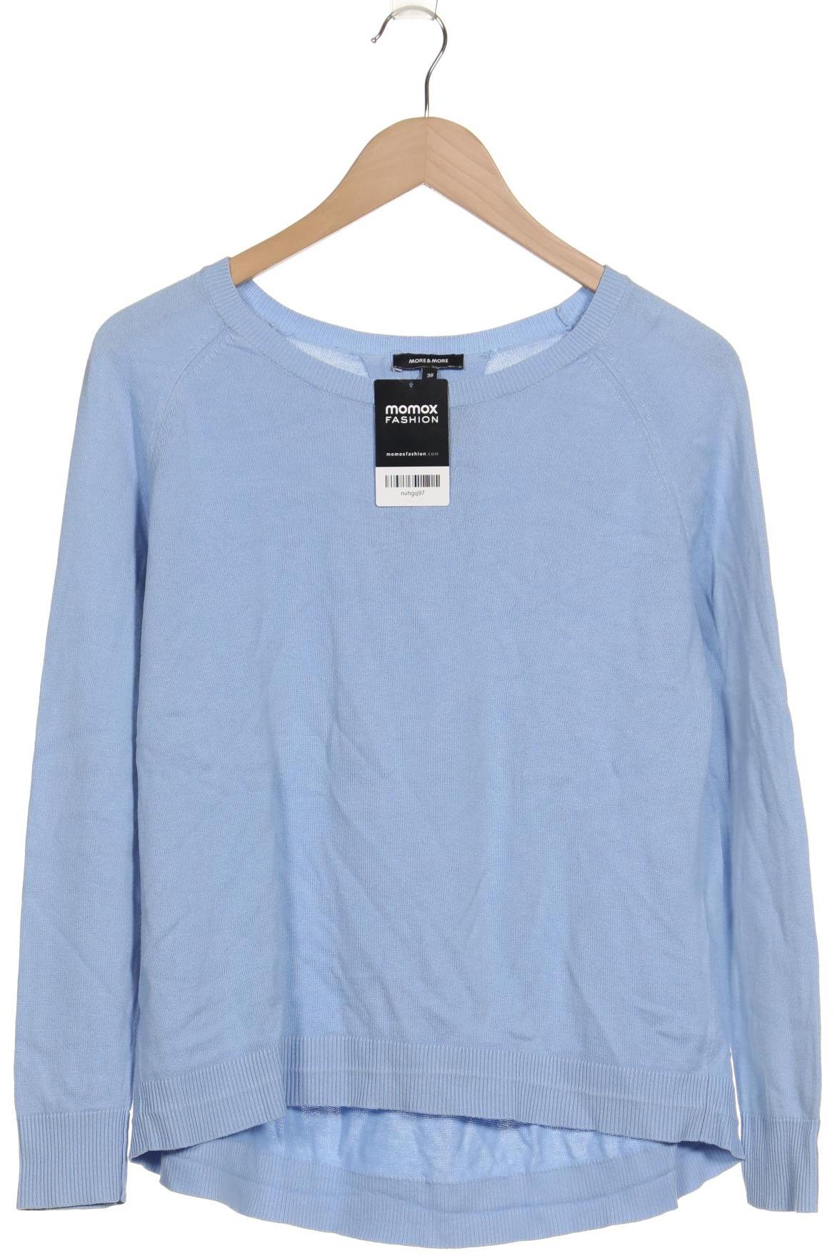 

More & More Damen Pullover, hellblau, Gr. 38