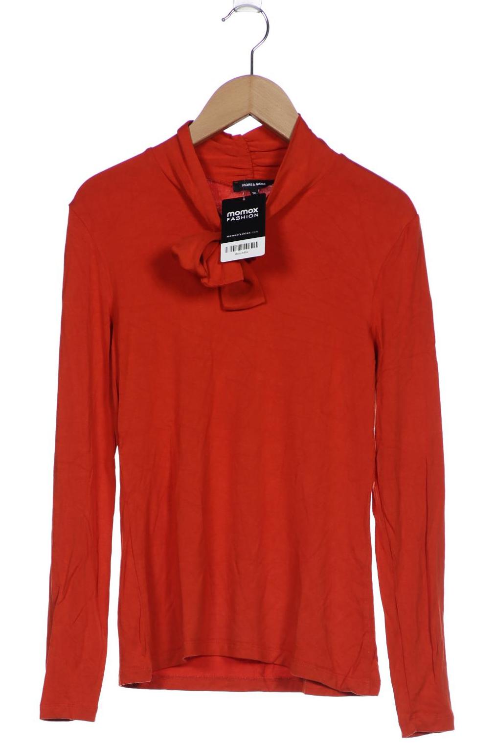 

More & More Damen Langarmshirt, orange, Gr. 36
