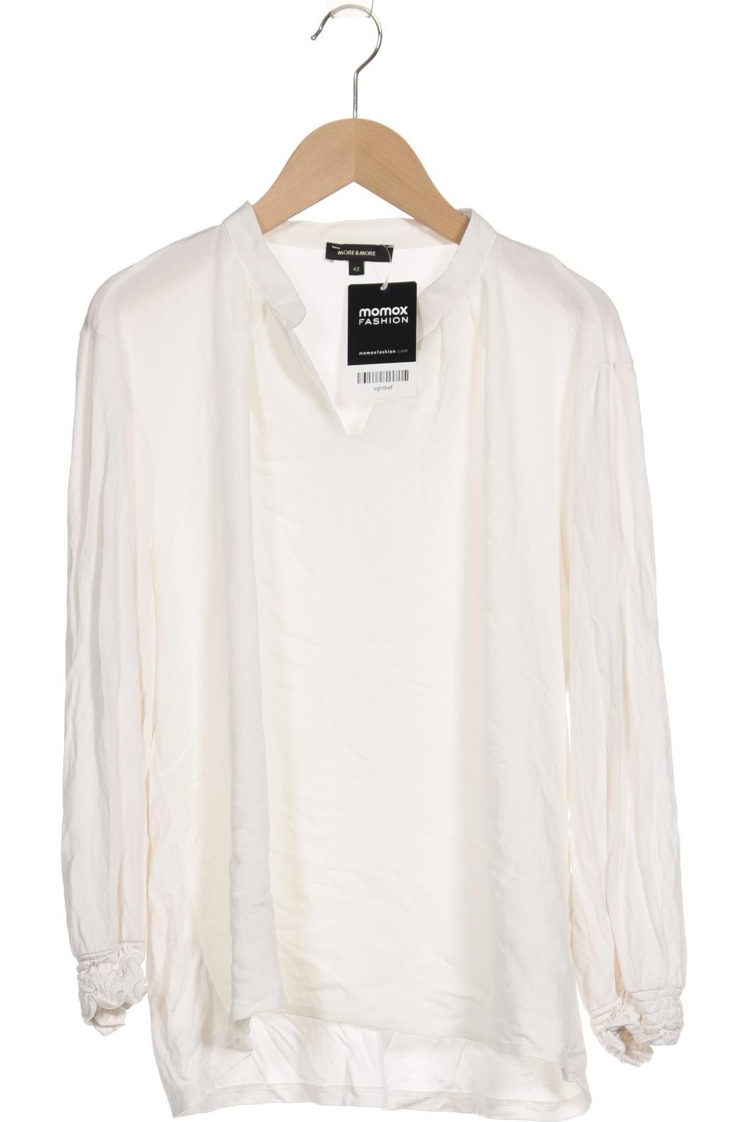 

More & More Damen Langarmshirt, weiß, Gr. 42