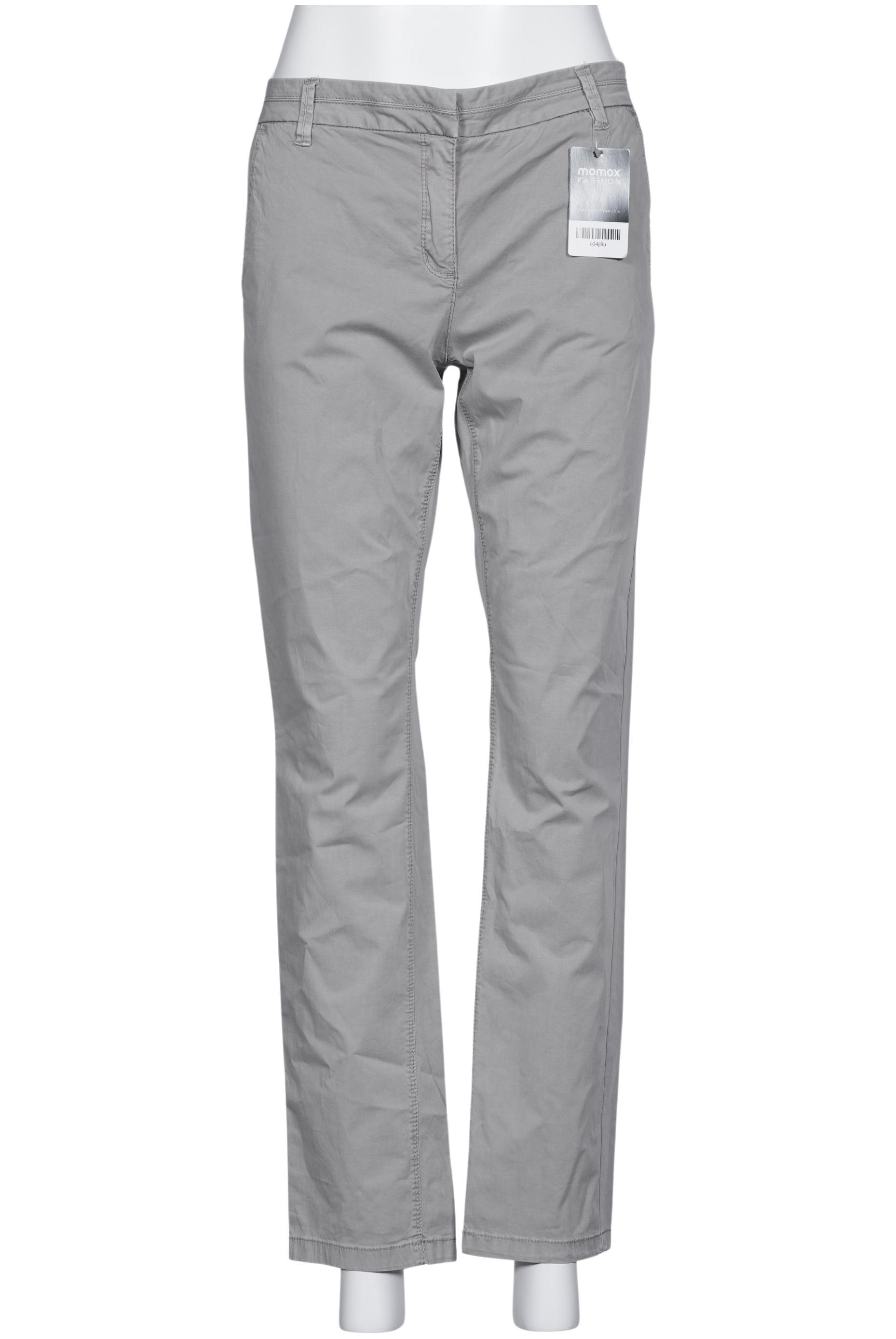 

More & More Damen Stoffhose, grau, Gr. 38