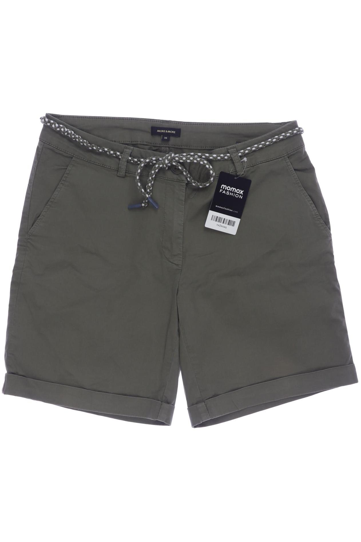

More & More Damen Shorts, grün, Gr. 36