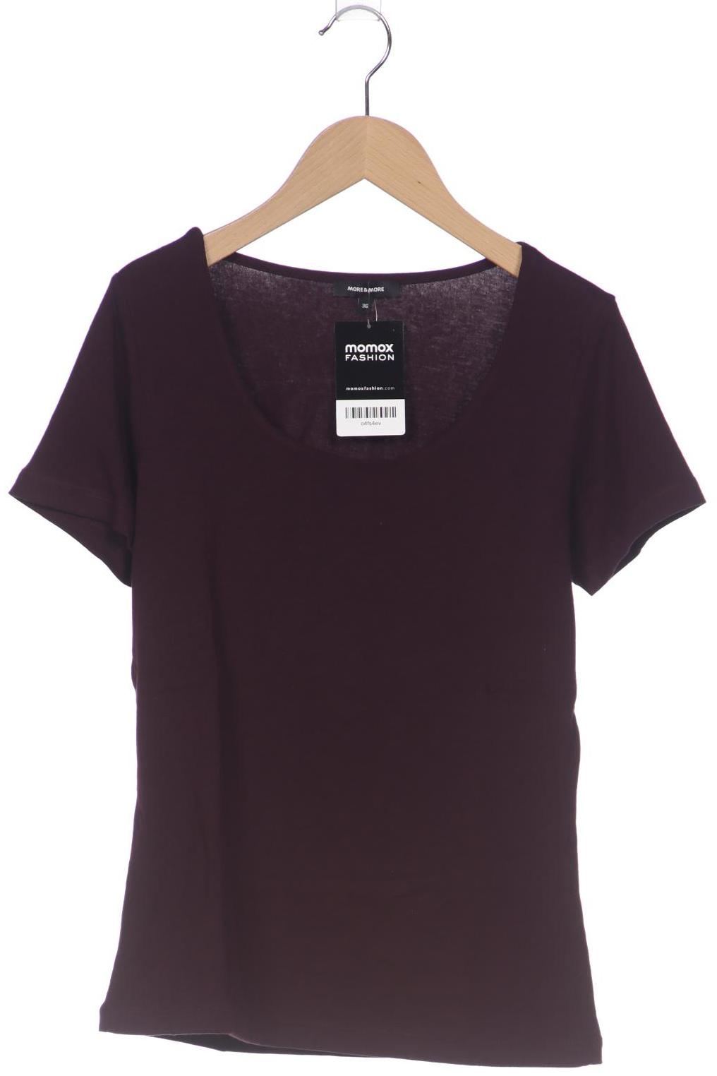 

More & More Damen T-Shirt, bordeaux, Gr. 36