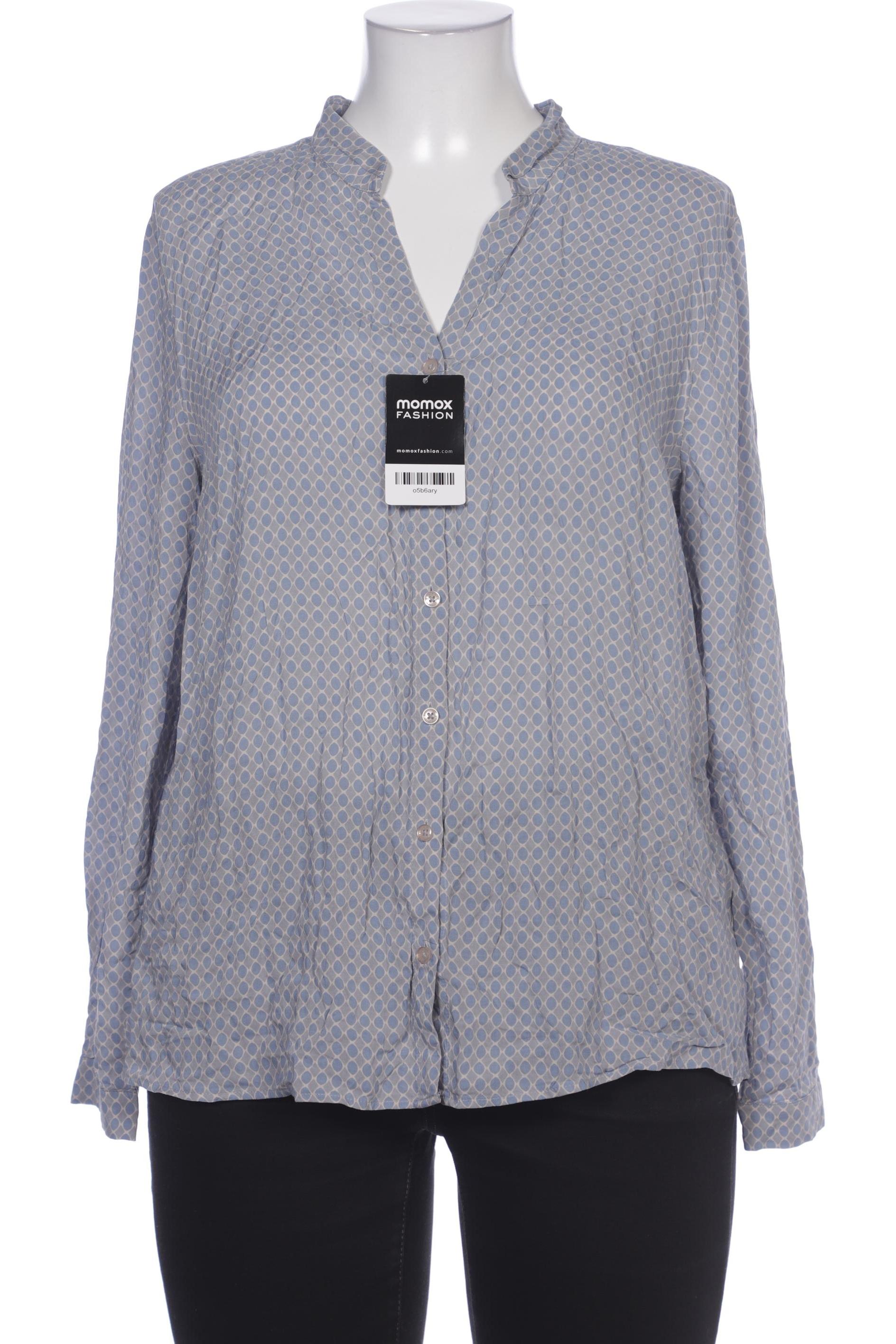 

More & More Damen Bluse, blau, Gr. 44