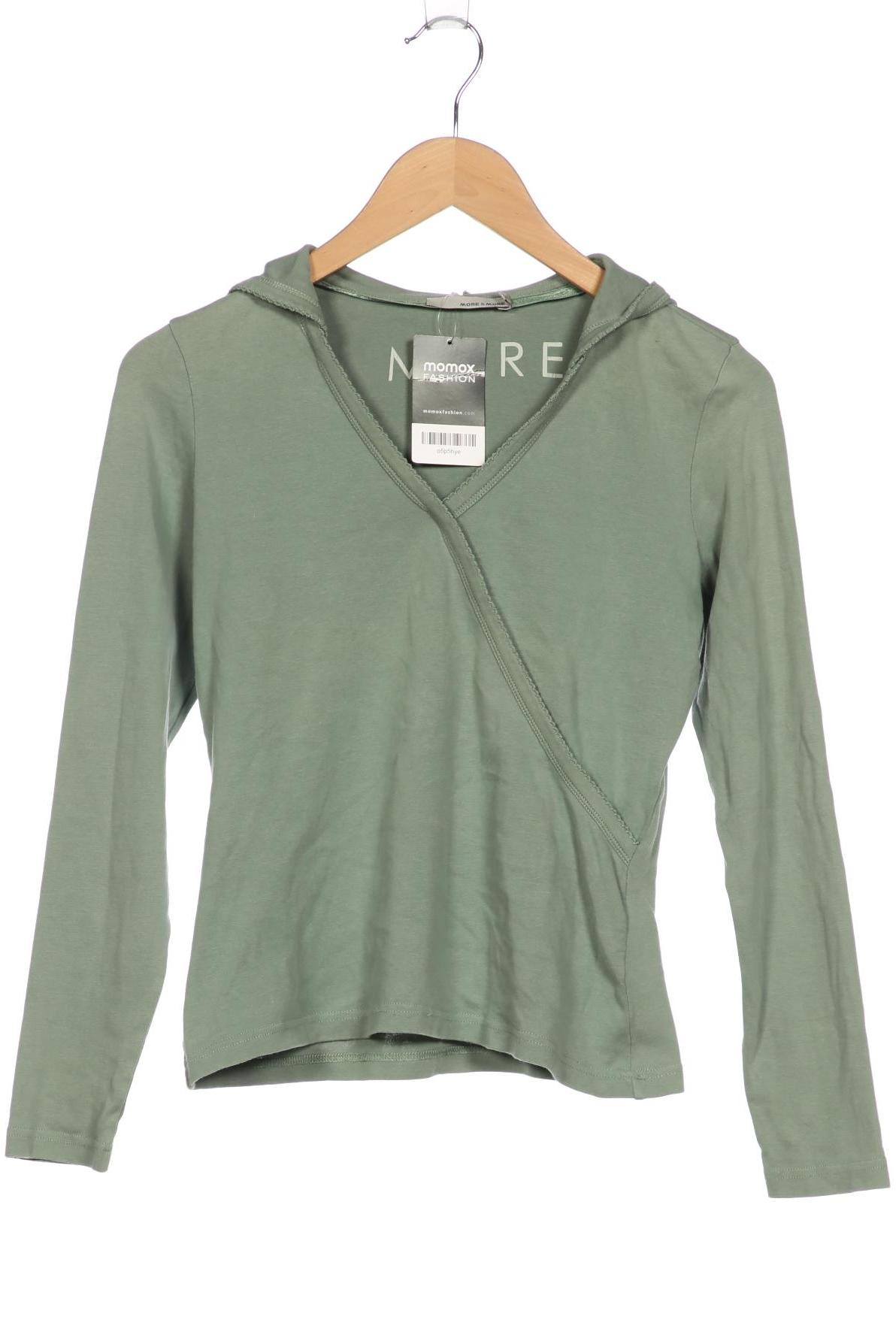 

More & More Damen Langarmshirt, grün, Gr. 36