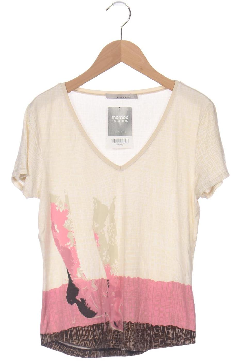 

More & More Damen T-Shirt, cremeweiß