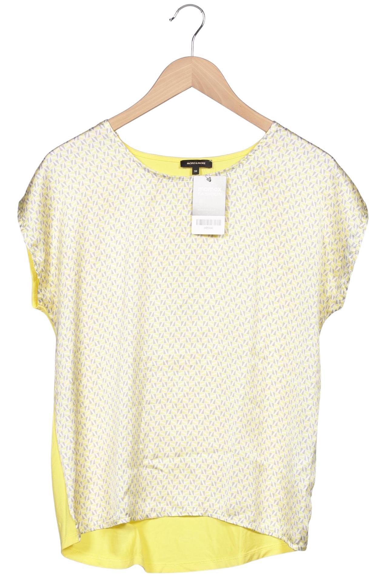 

More & More Damen T-Shirt, gelb, Gr. 38
