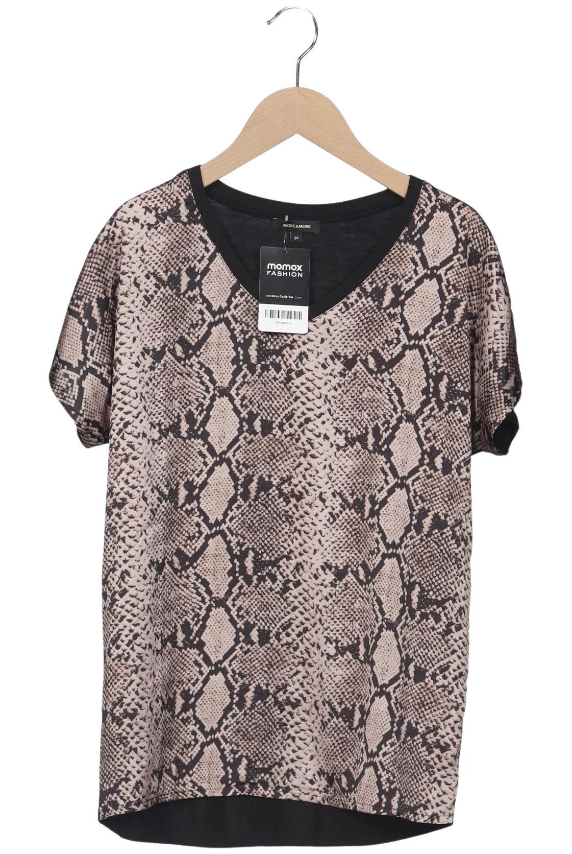 

More & More Damen T-Shirt, braun, Gr. 34