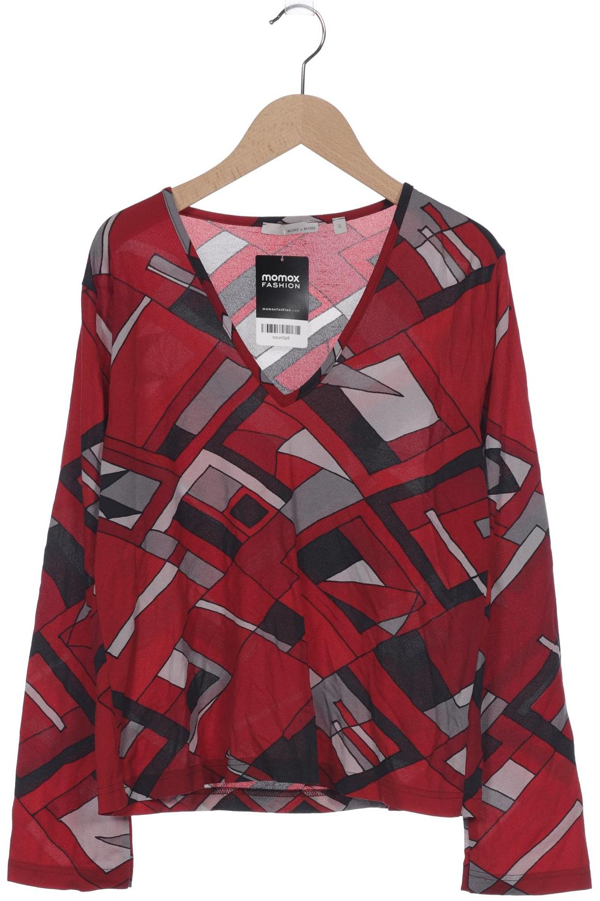 

More & More Damen Langarmshirt, rot