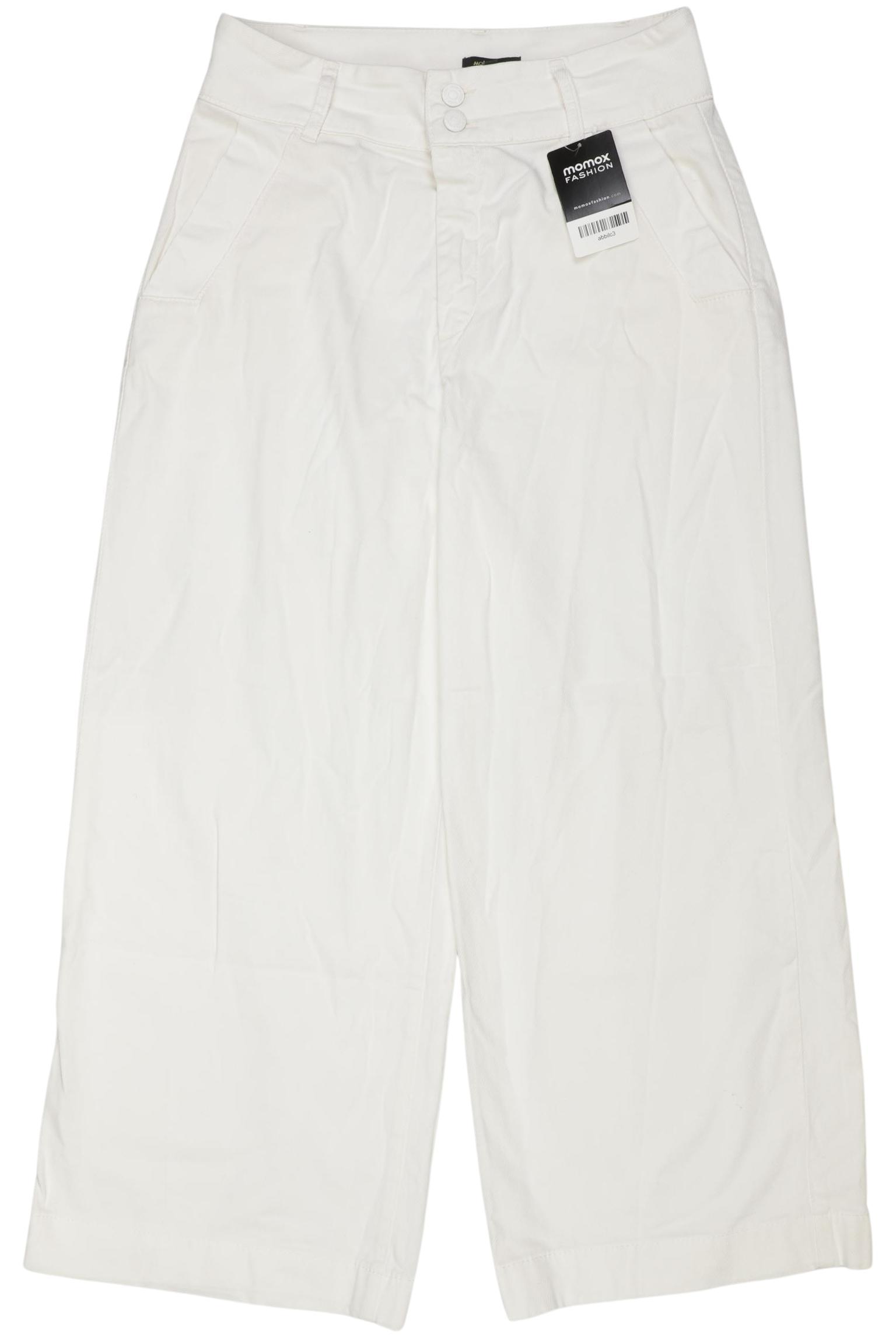 

More & More Damen Stoffhose, weiß, Gr. 36