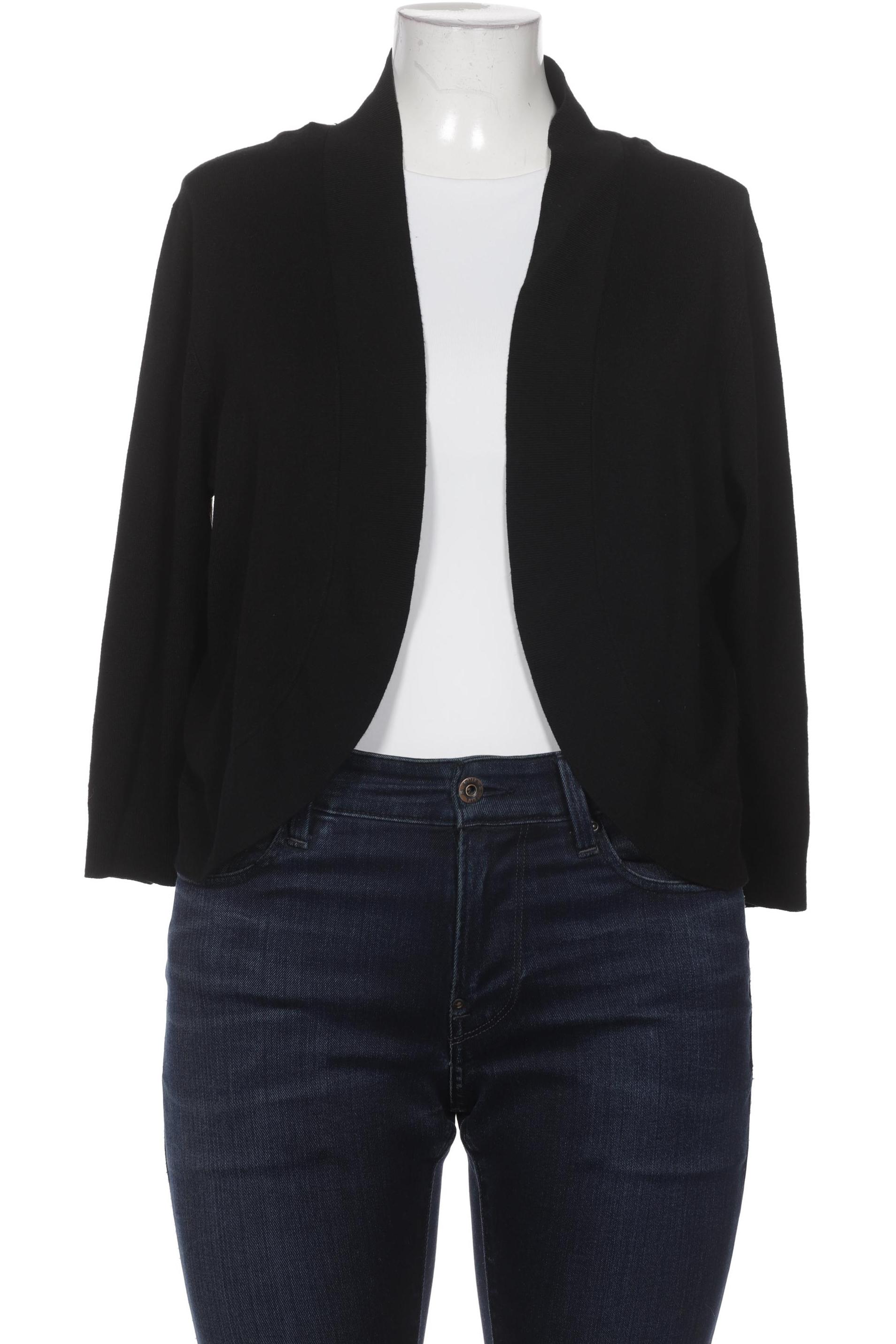 

More & More Damen Strickjacke, schwarz, Gr. 46