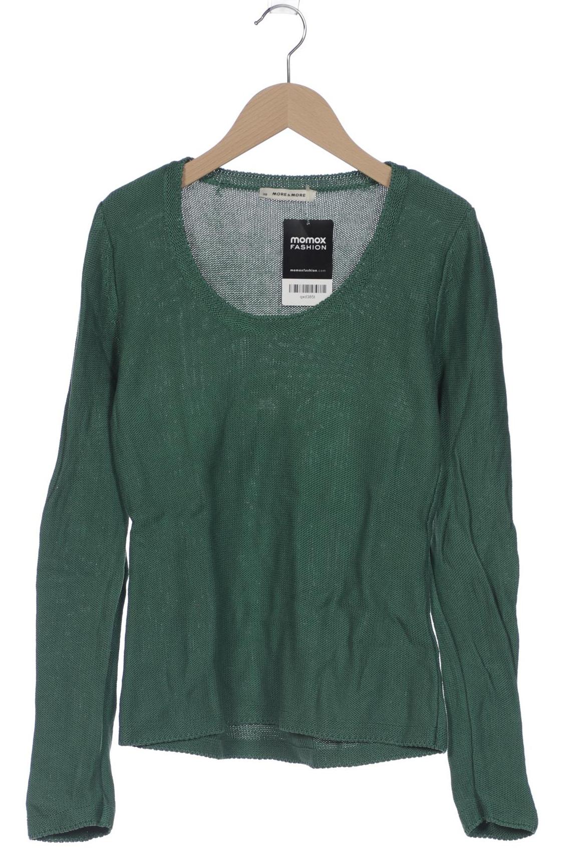 

More & More Damen Pullover, grün, Gr. 38