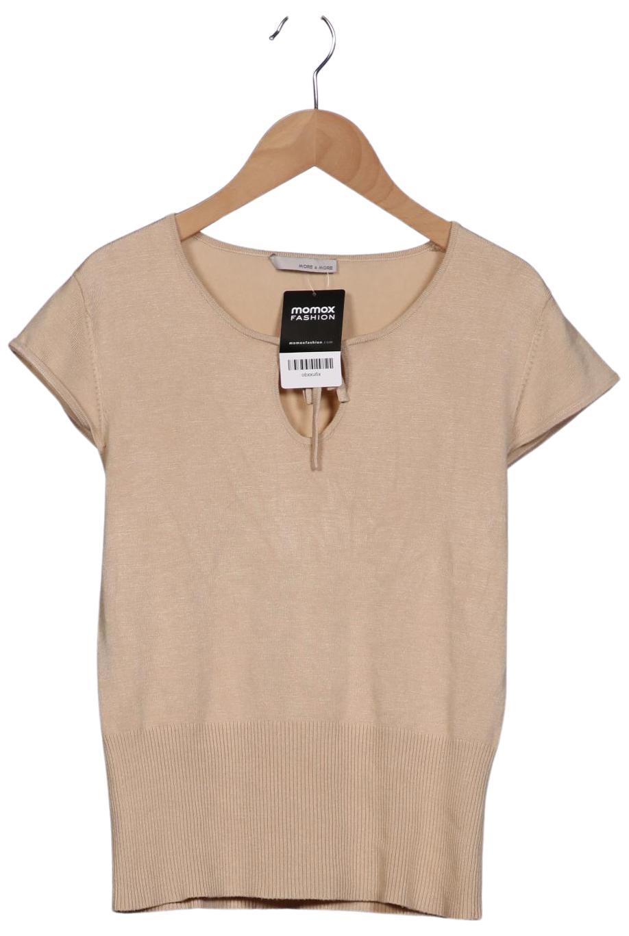 

More & More Damen T-Shirt, beige, Gr. 34