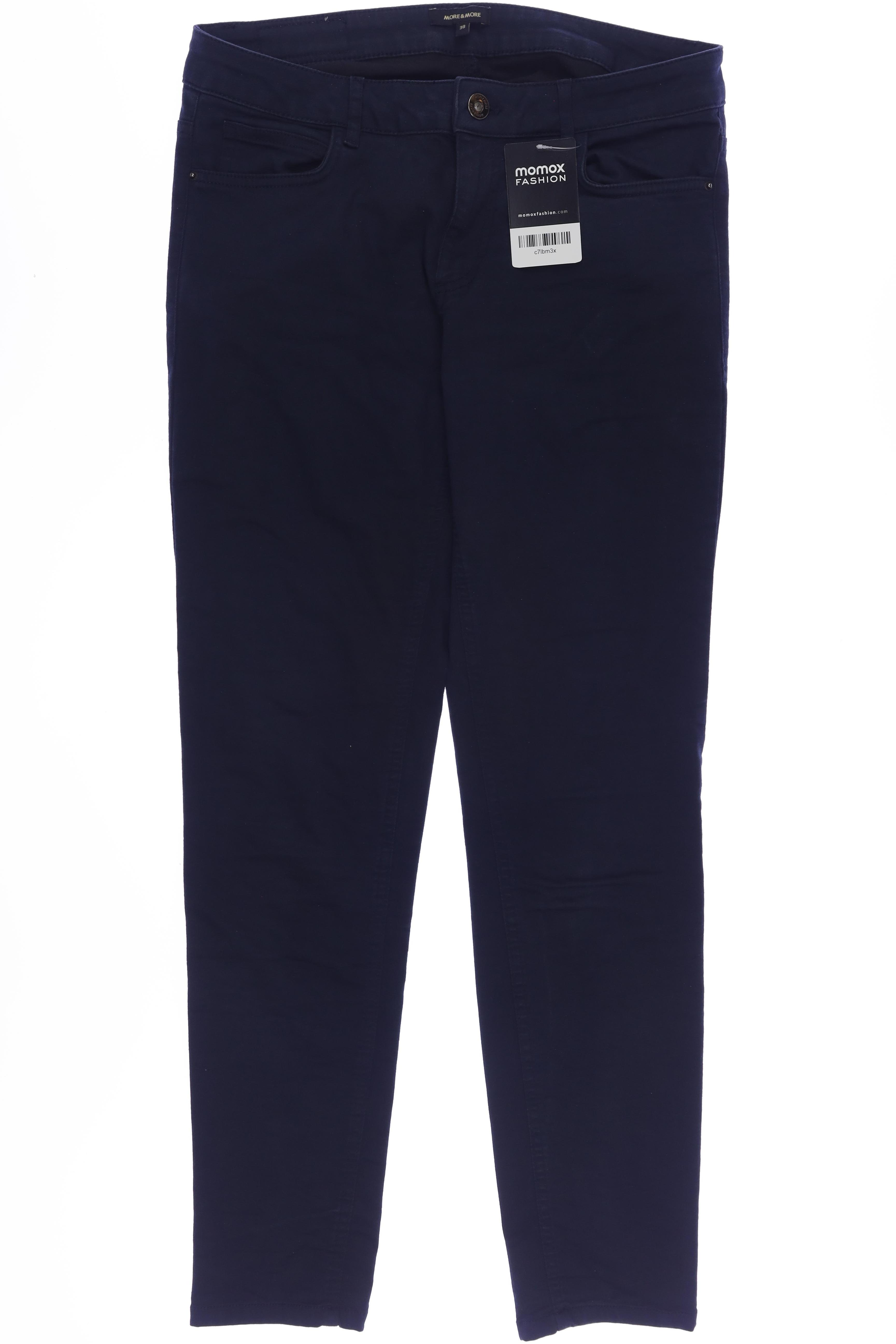 

More & More Damen Stoffhose, marineblau, Gr. 38