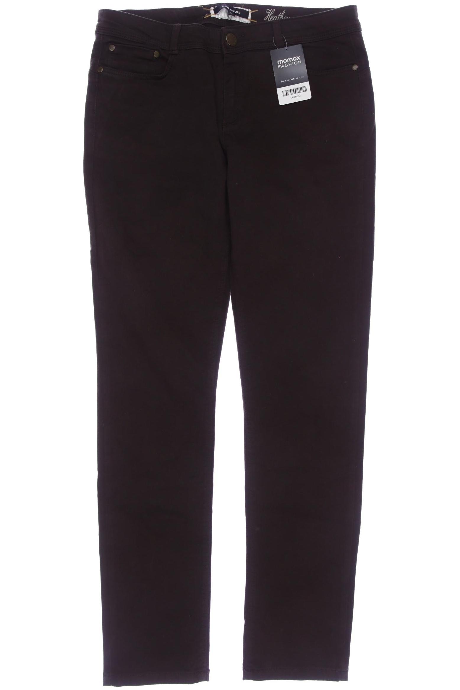

More & More Damen Jeans, braun, Gr. 40