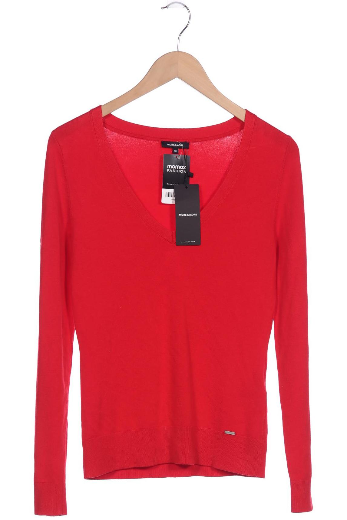 

More & More Damen Pullover, rot, Gr. 36