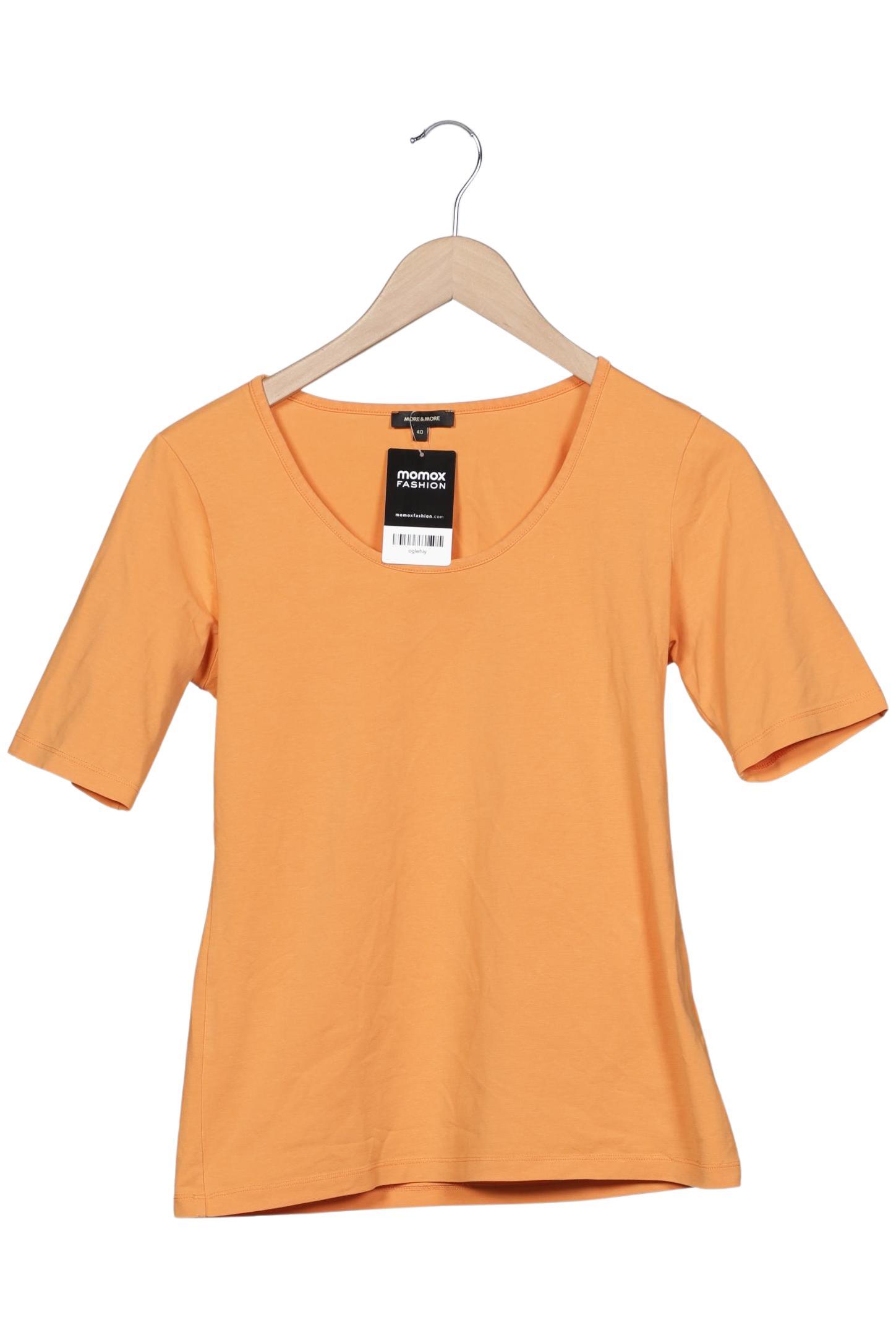 

More & More Damen T-Shirt, orange, Gr. 40