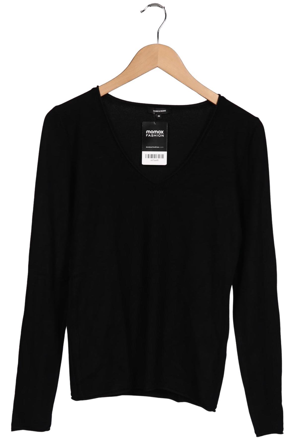 

More & More Damen Pullover, schwarz, Gr. 36