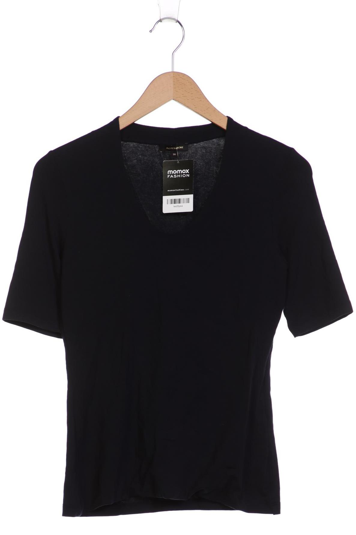 

More & More Damen T-Shirt, marineblau, Gr. 38