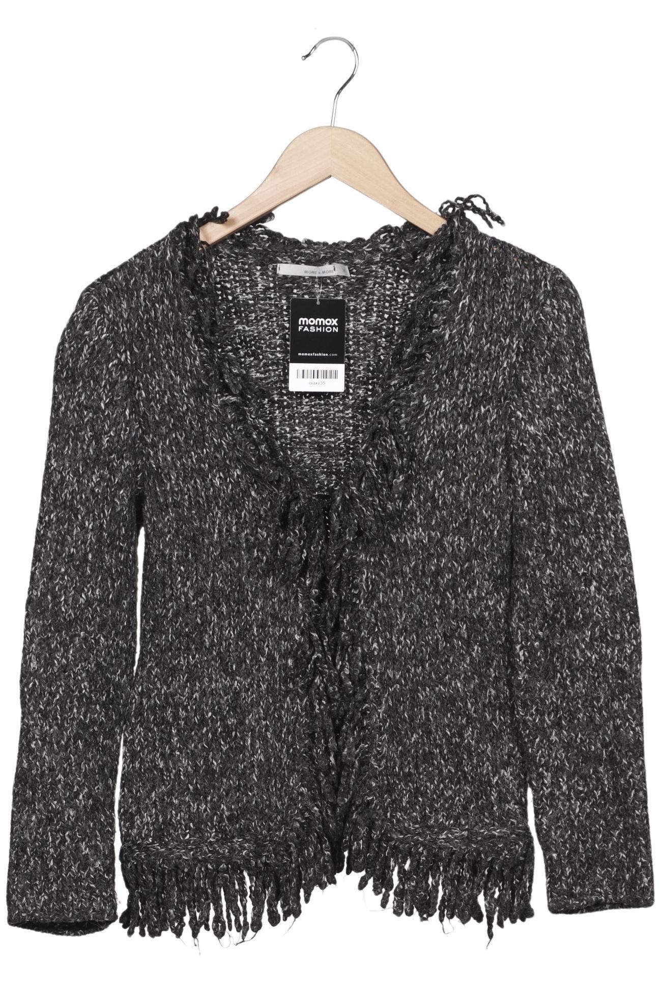 

More & More Damen Strickjacke, grau, Gr. 38