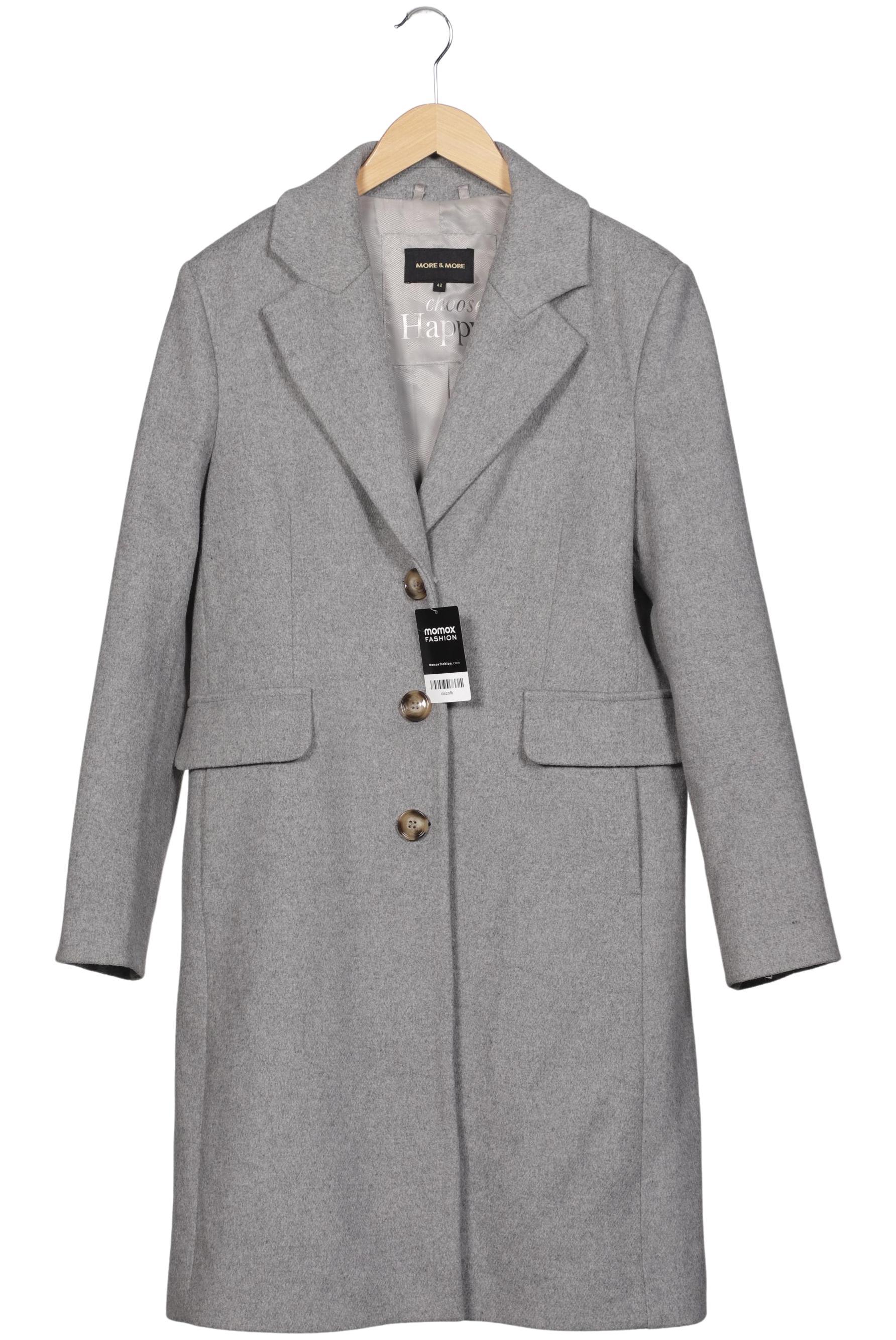 

More & More Damen Mantel, grau, Gr. 42