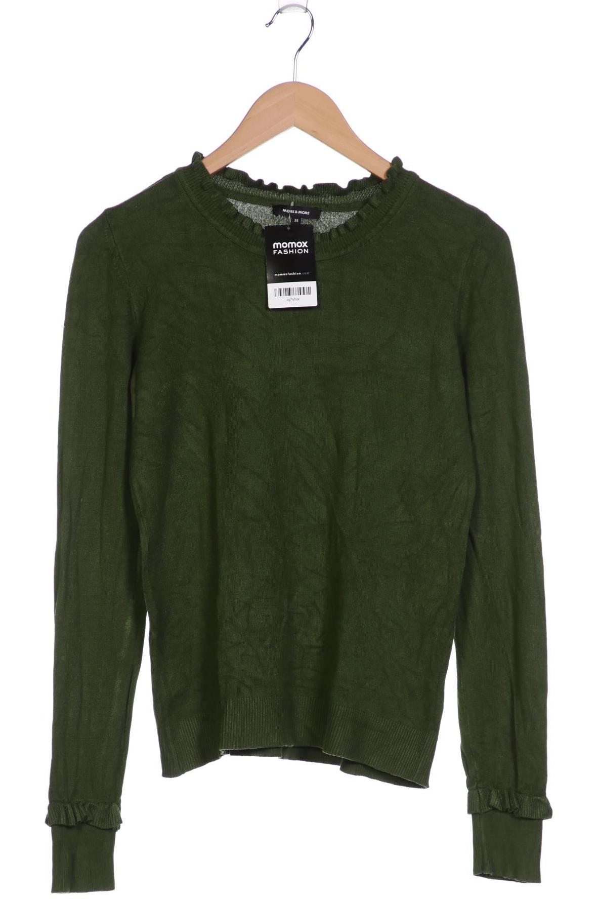 

More & More Damen Pullover, grün, Gr. 34