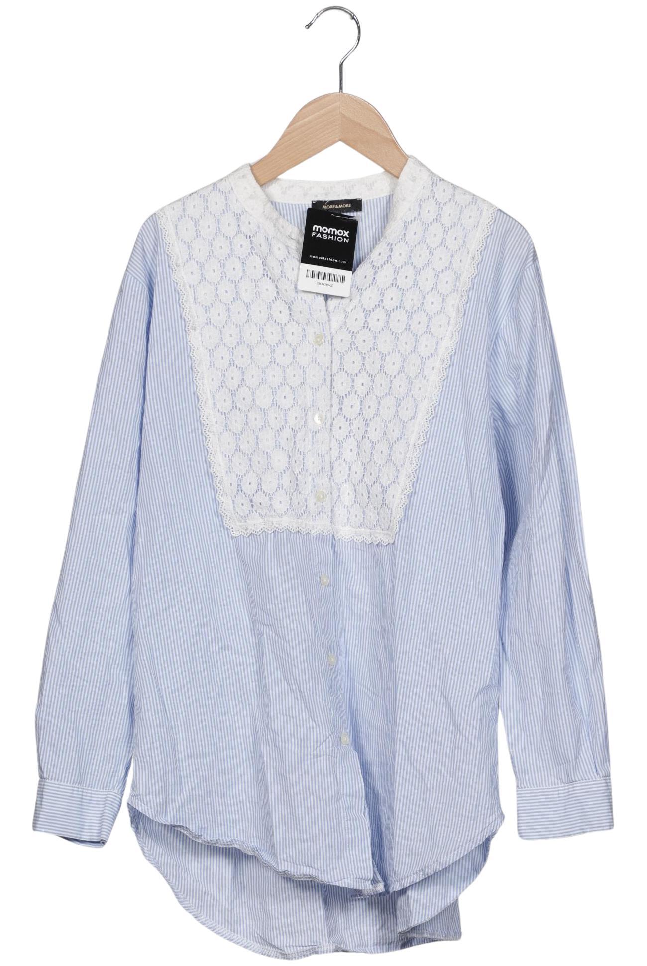 

More & More Damen Bluse, hellblau, Gr. 36
