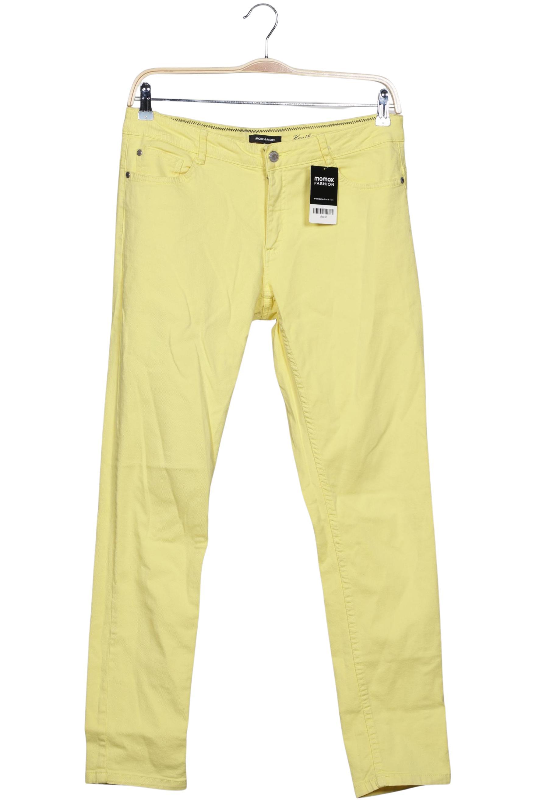 

More & More Damen Jeans, gelb, Gr. 42