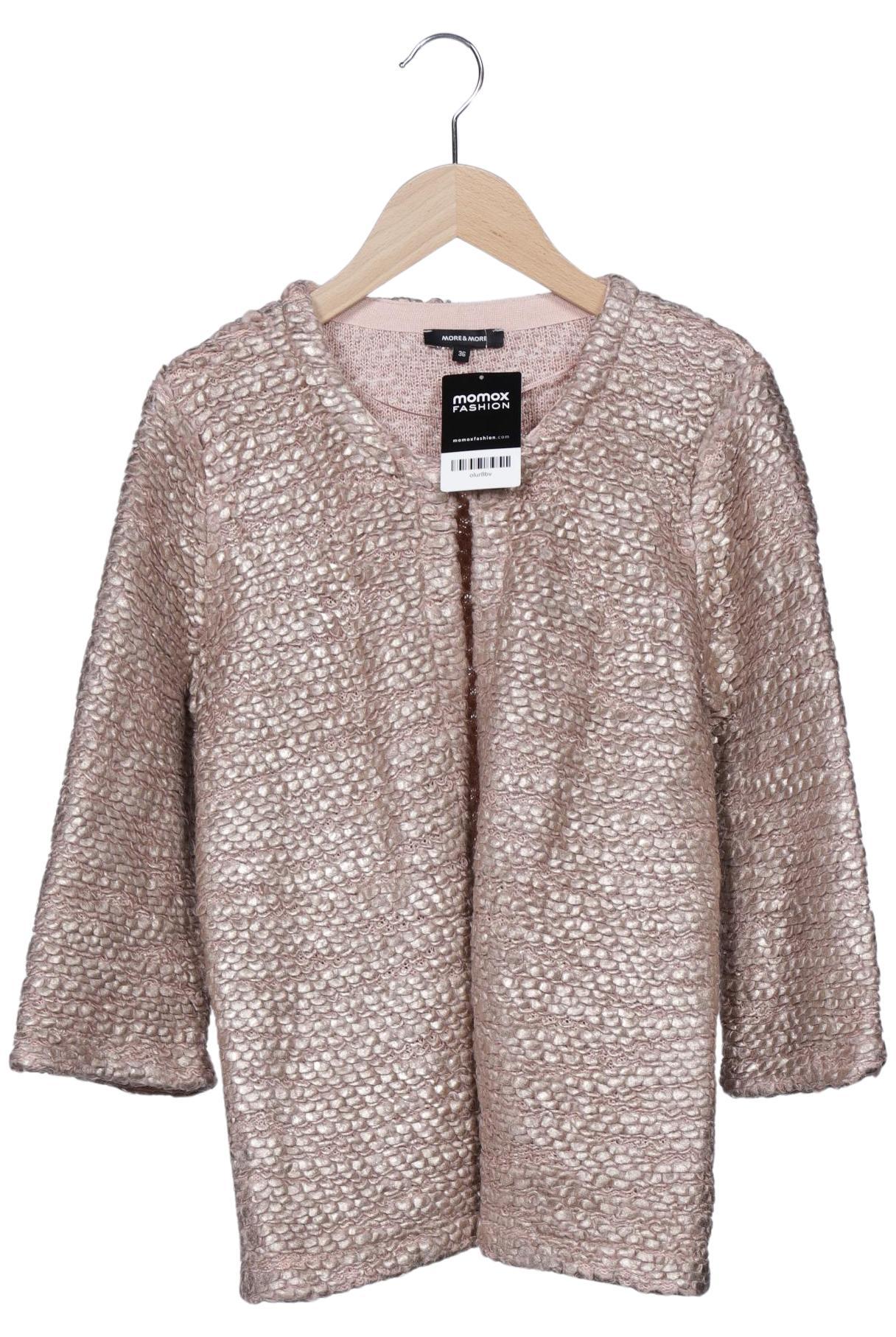 

More & More Damen Strickjacke, beige, Gr. 36