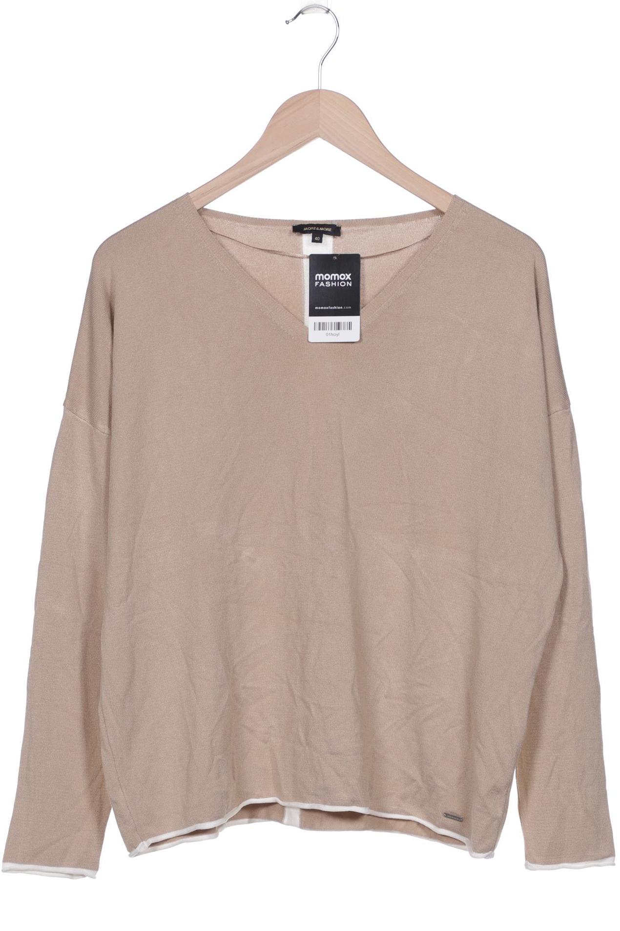 

More & More Damen Pullover, beige, Gr. 40