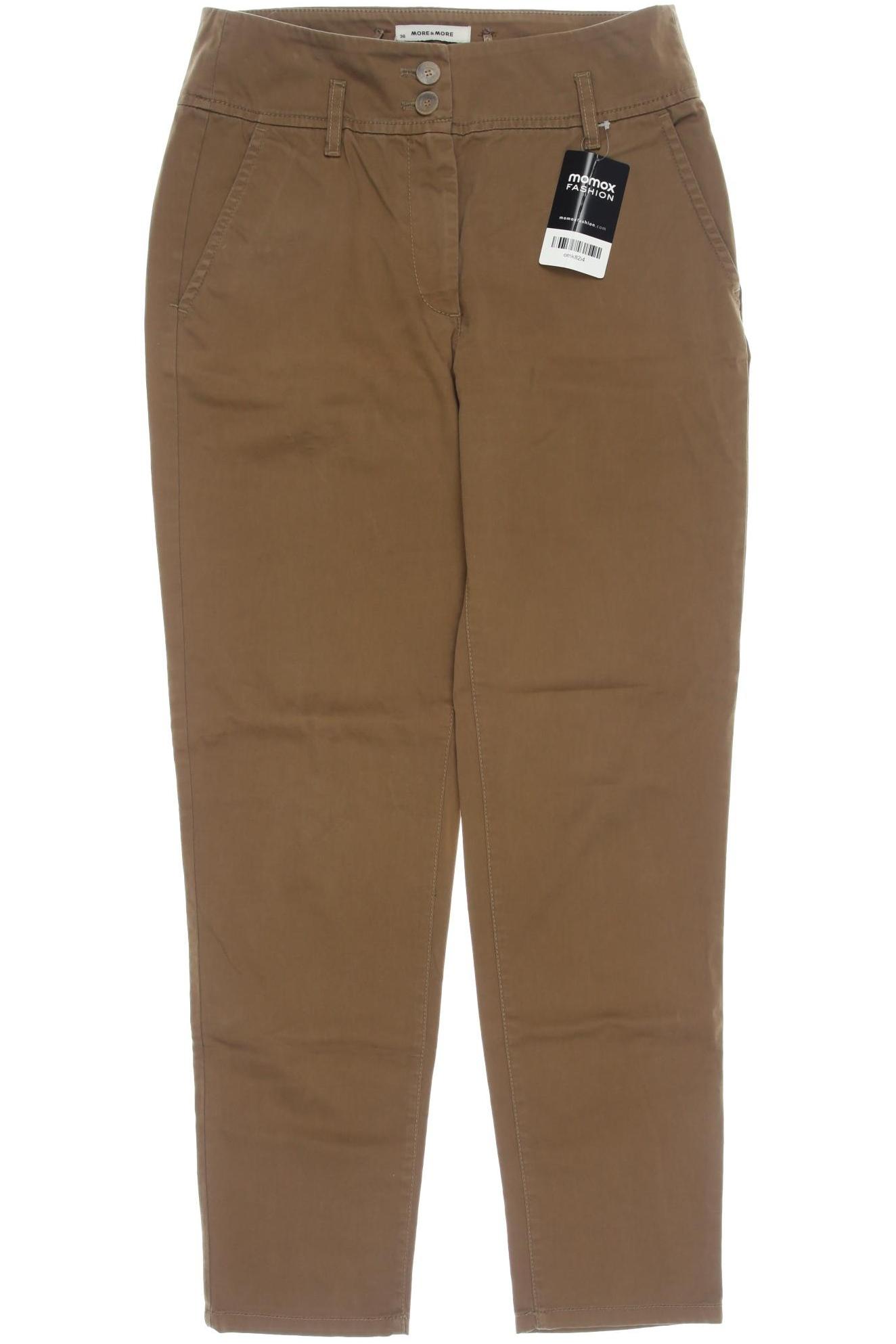 

More & More Damen Stoffhose, braun, Gr. 36