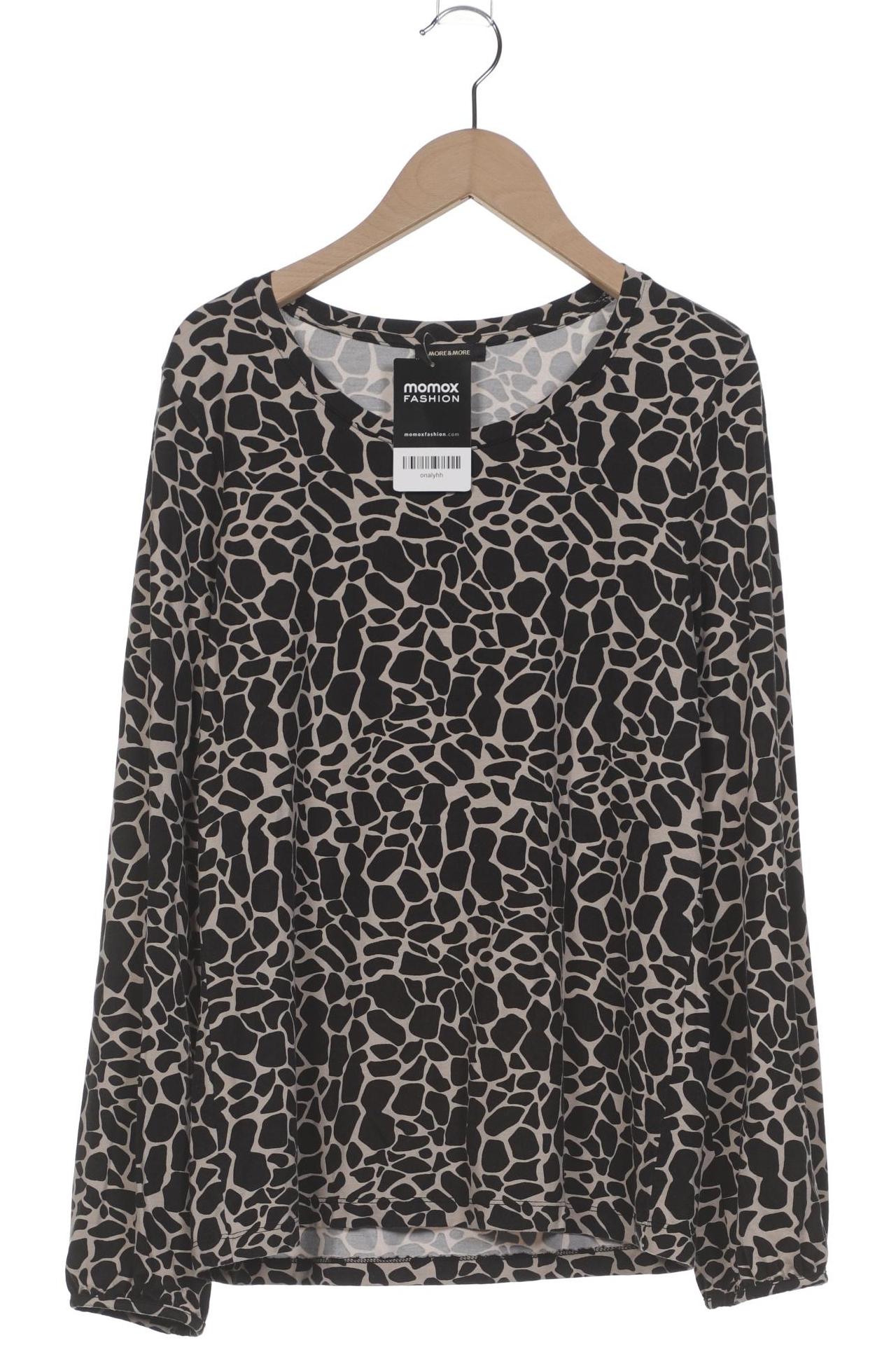 

More & More Damen Langarmshirt, schwarz, Gr. 36