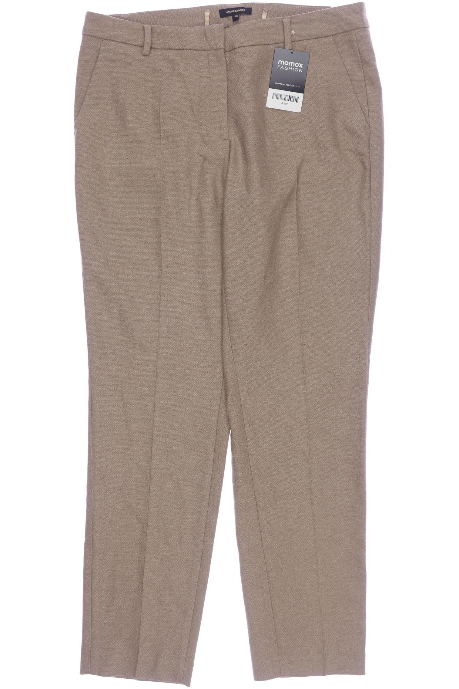 

More & More Damen Stoffhose, beige, Gr. 38