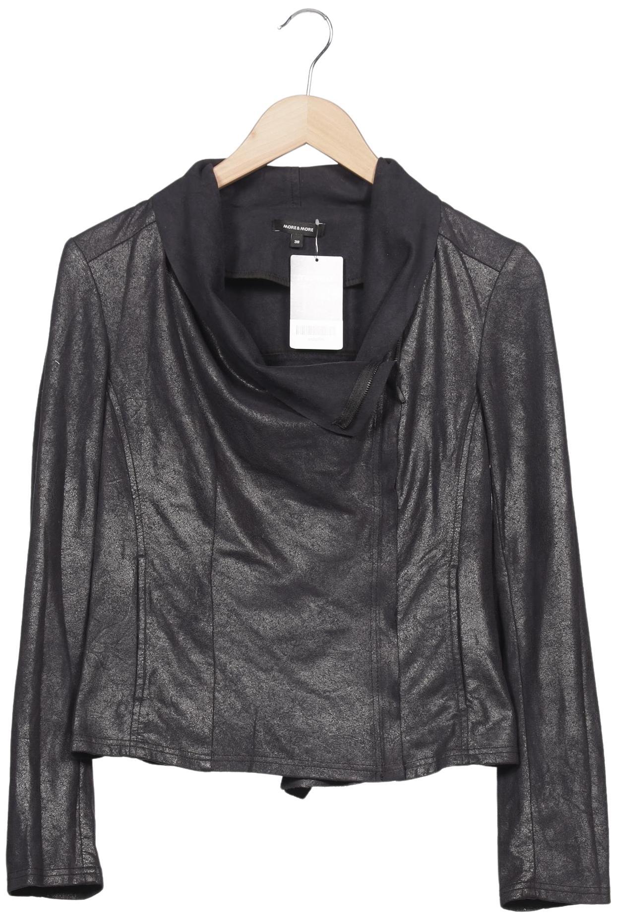 

More & More Damen Jacke, grau, Gr. 38