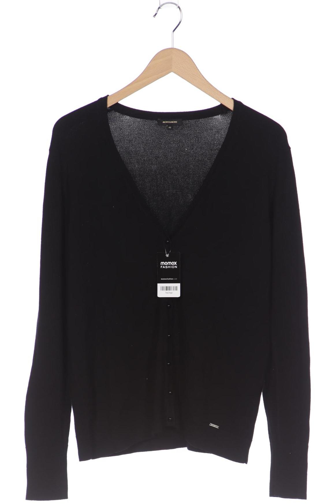 

More & More Damen Strickjacke, schwarz, Gr. 42