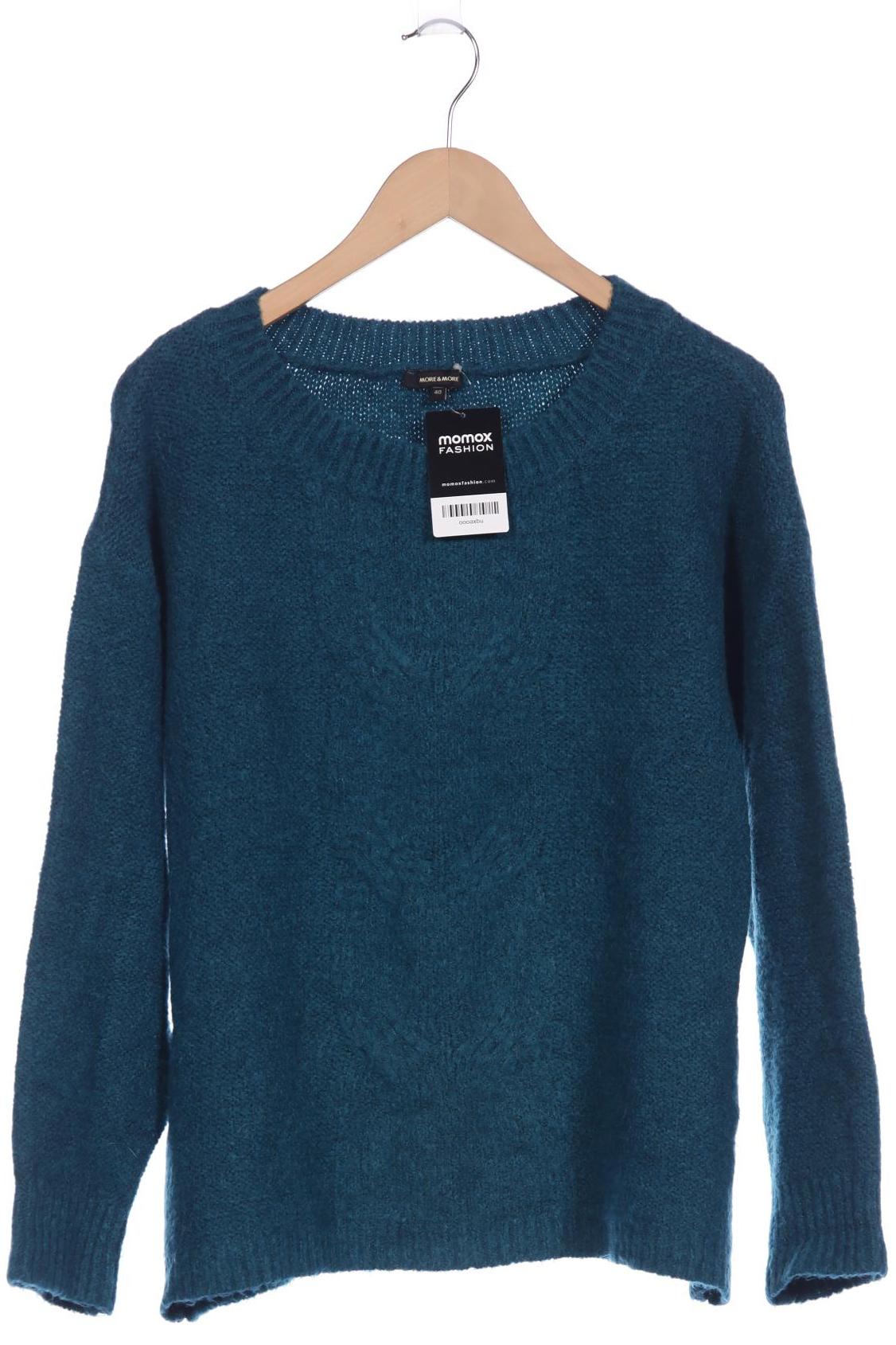 

More & More Damen Pullover, türkis, Gr. 40