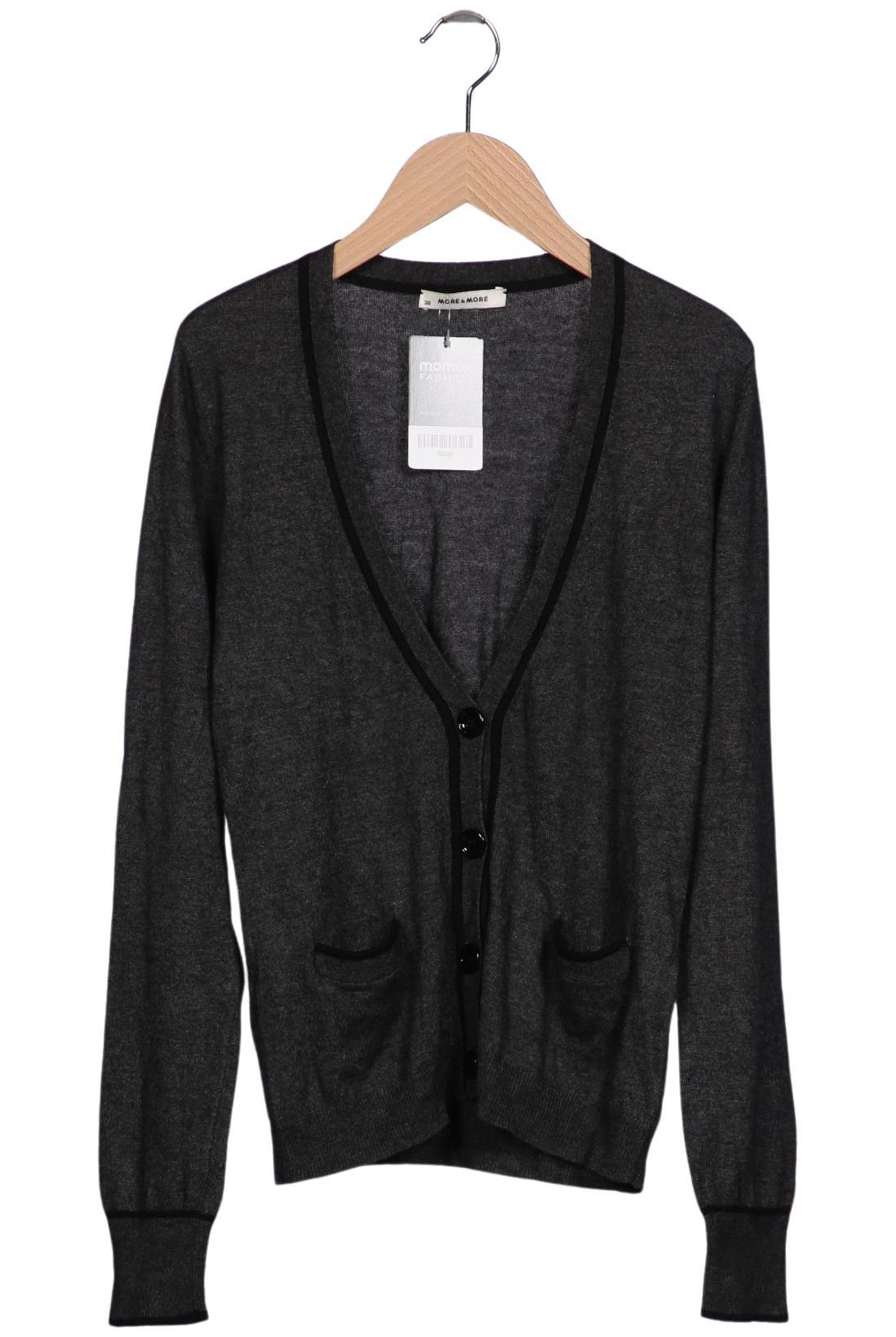 

More & More Damen Strickjacke, grau, Gr. 36