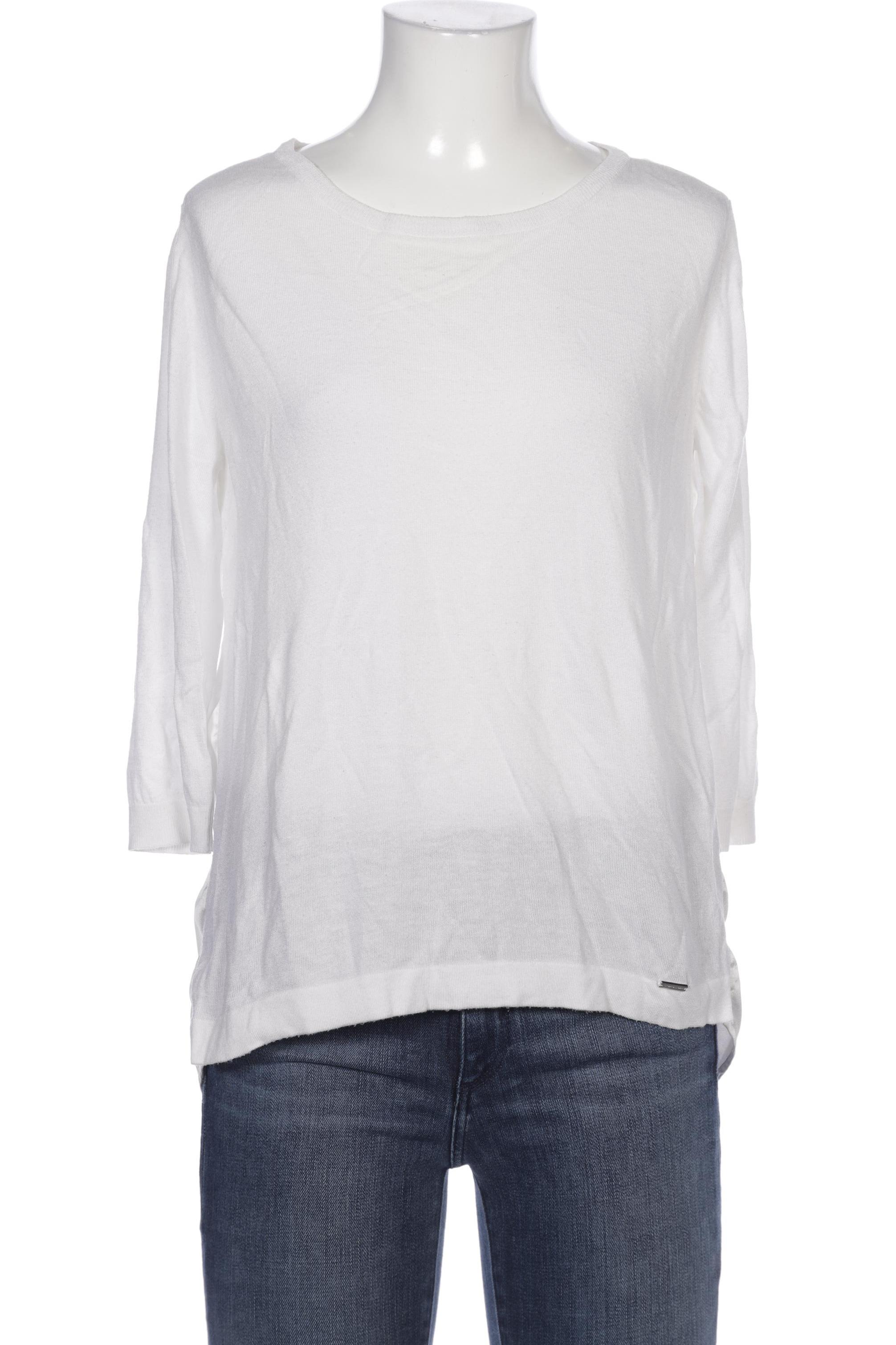 

More & More Damen Langarmshirt, weiß