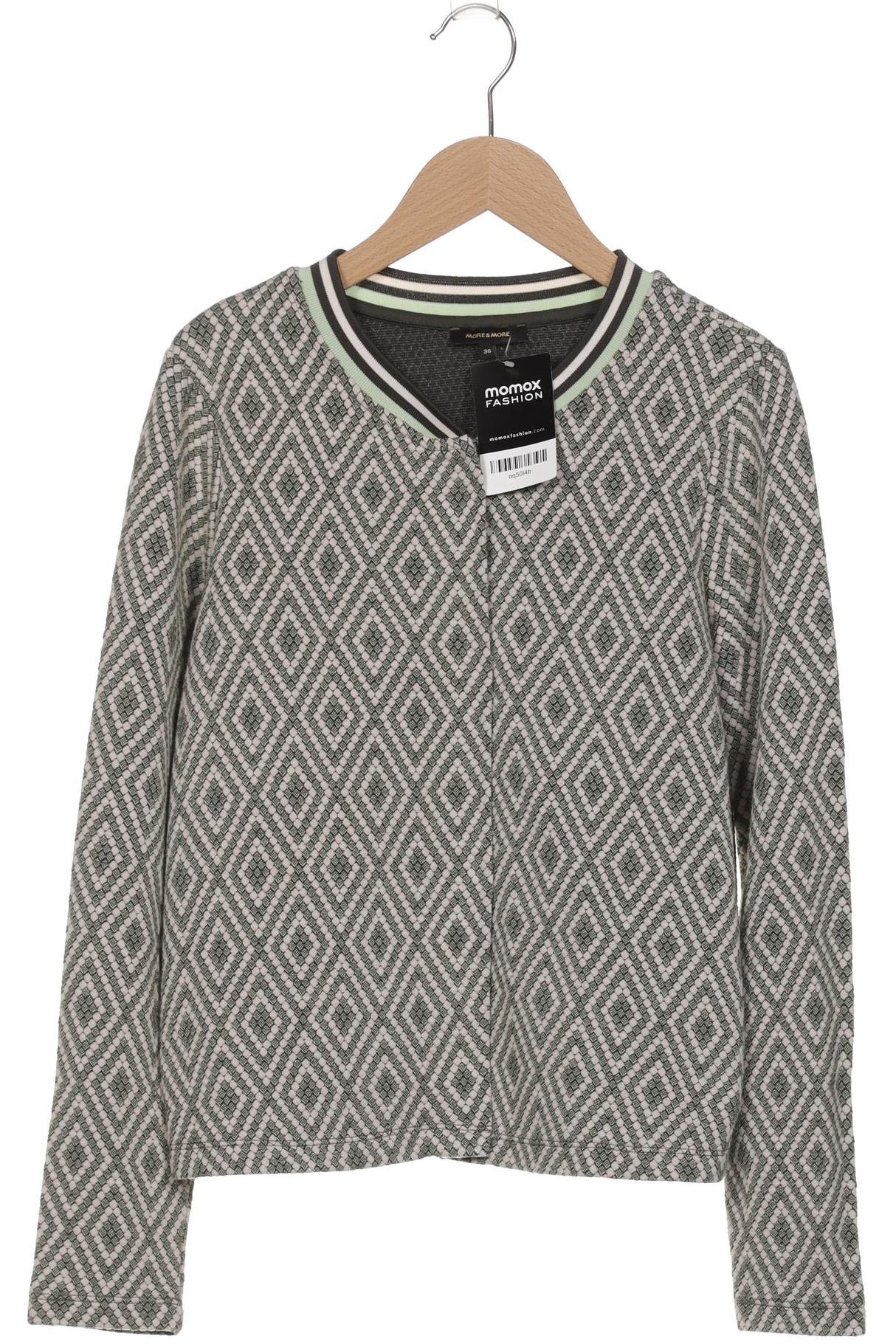 

More & More Damen Strickjacke, grün, Gr. 36