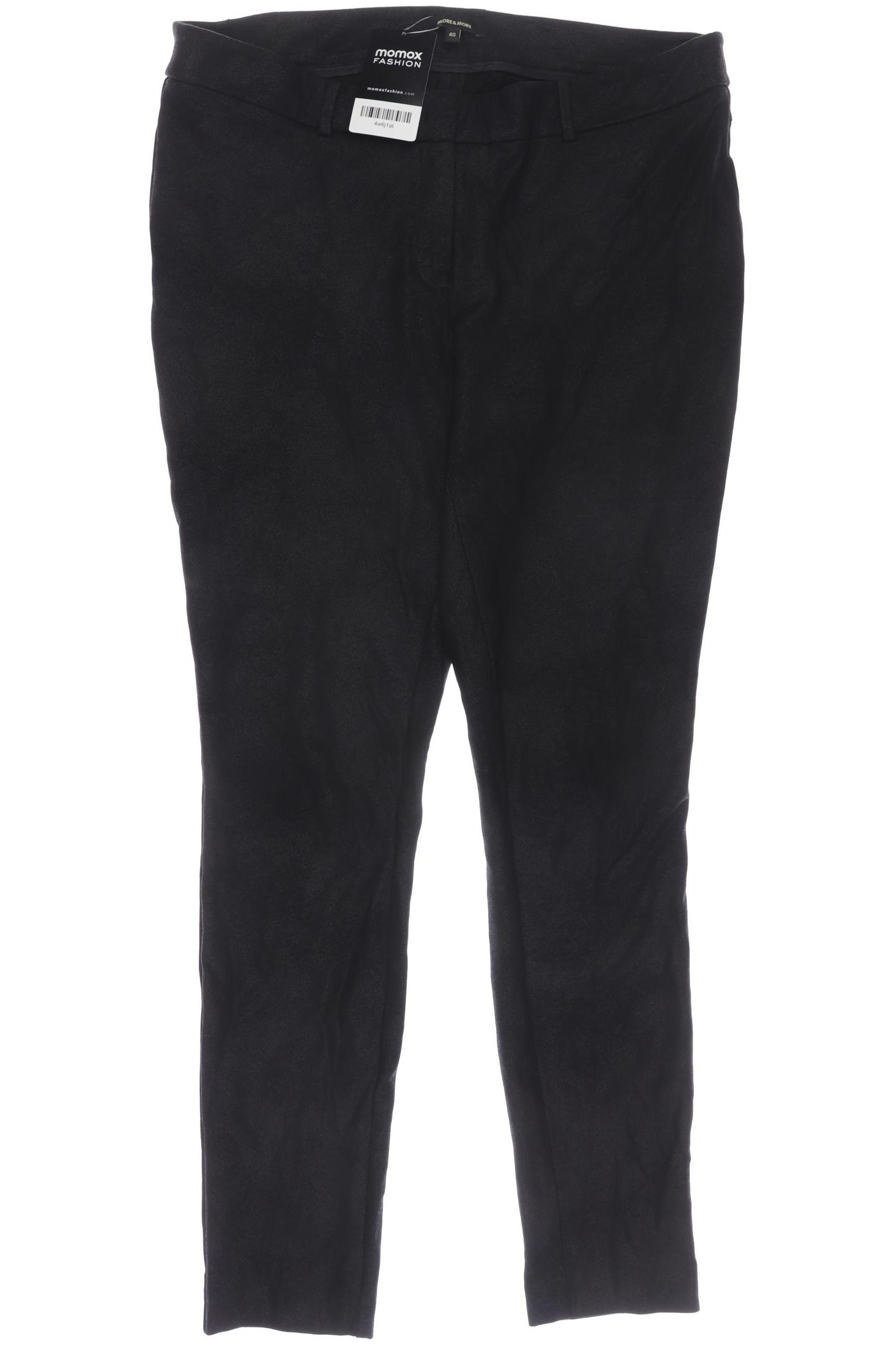 

More & More Damen Stoffhose, schwarz, Gr. 40
